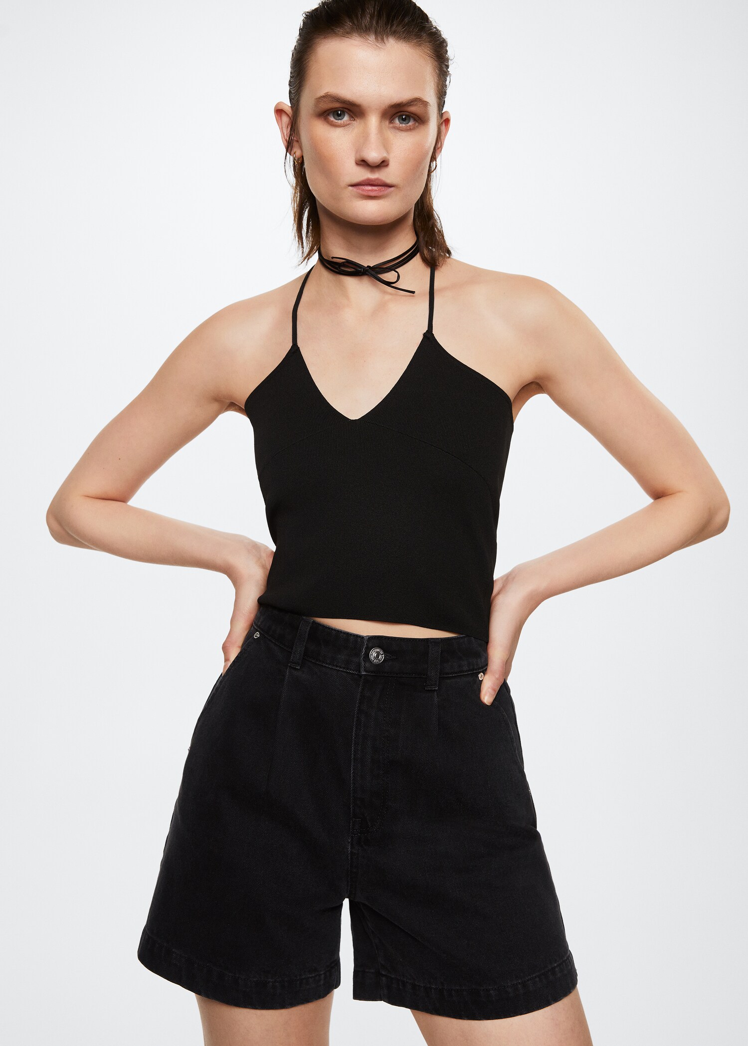 Short slouchy pinces  - Plan moyen
