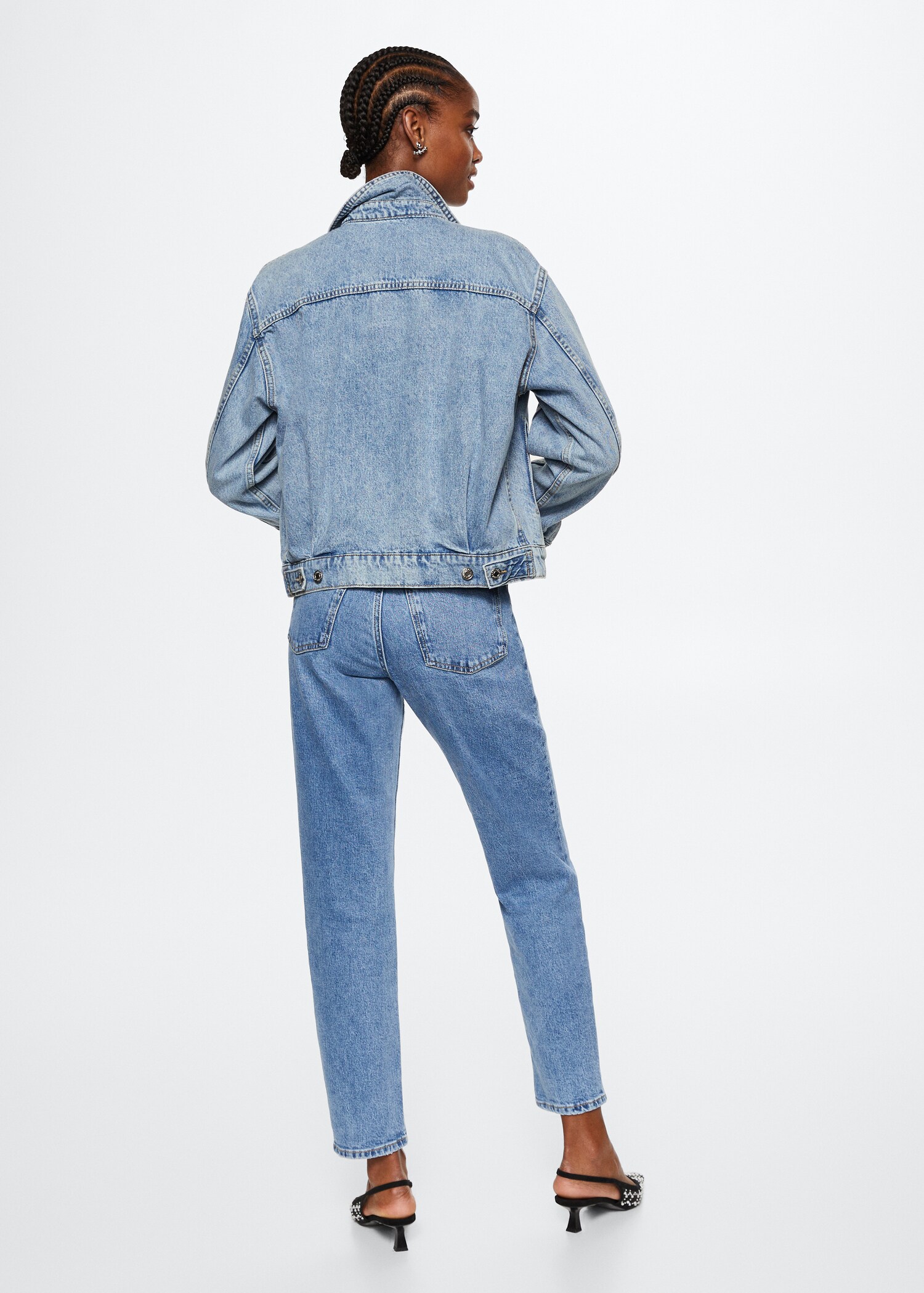 Blouson jean poches - Verso de l’article