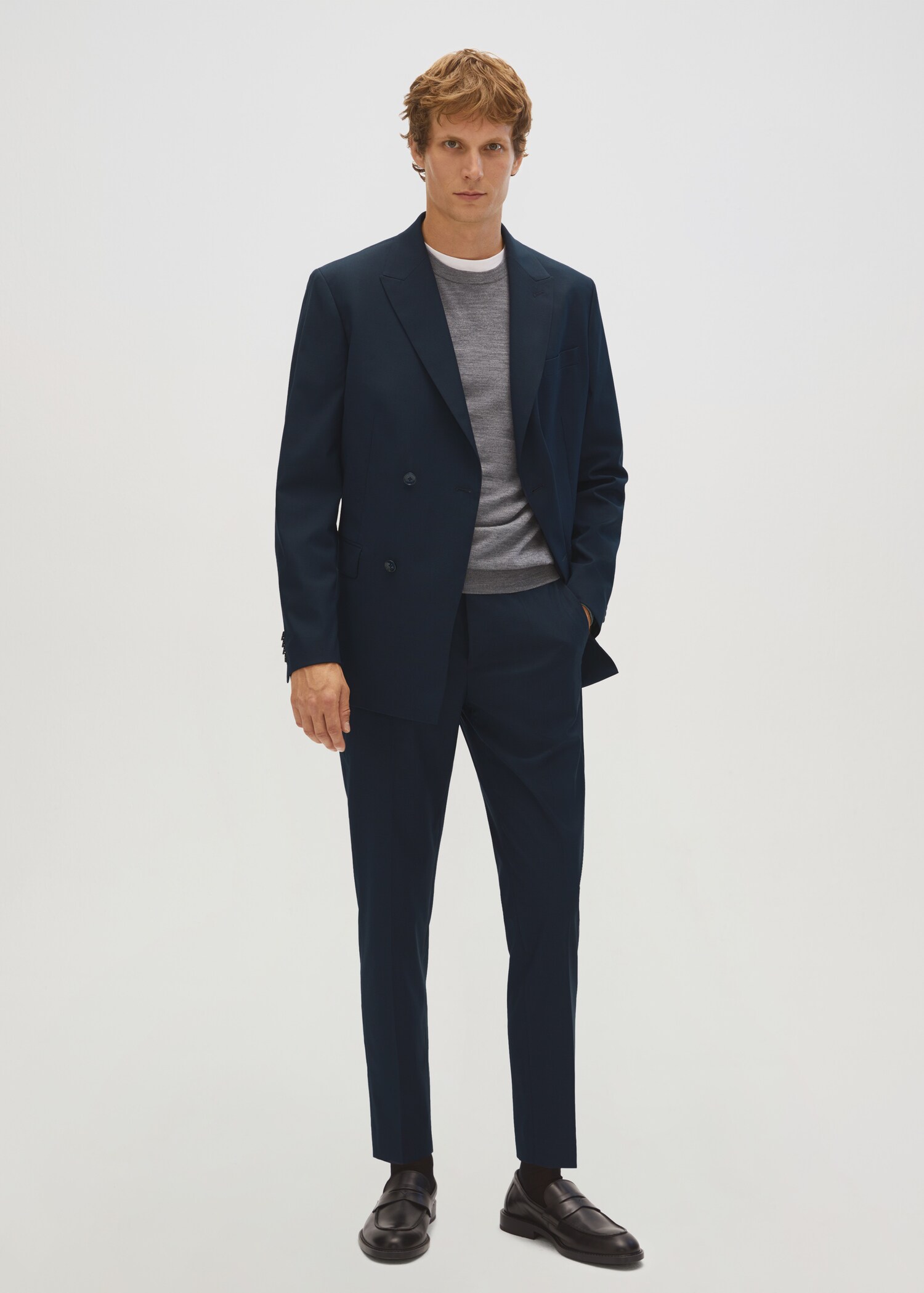 Pantalons vestit slim fit - Detall de l'article 7