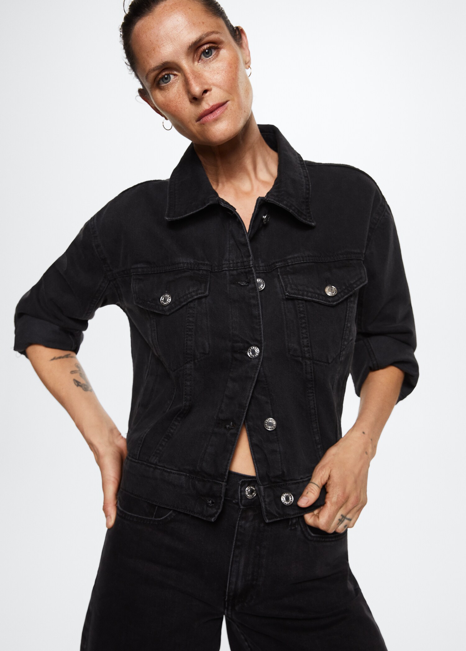 Jeansjacke mit Taschen - Detail des Artikels 6