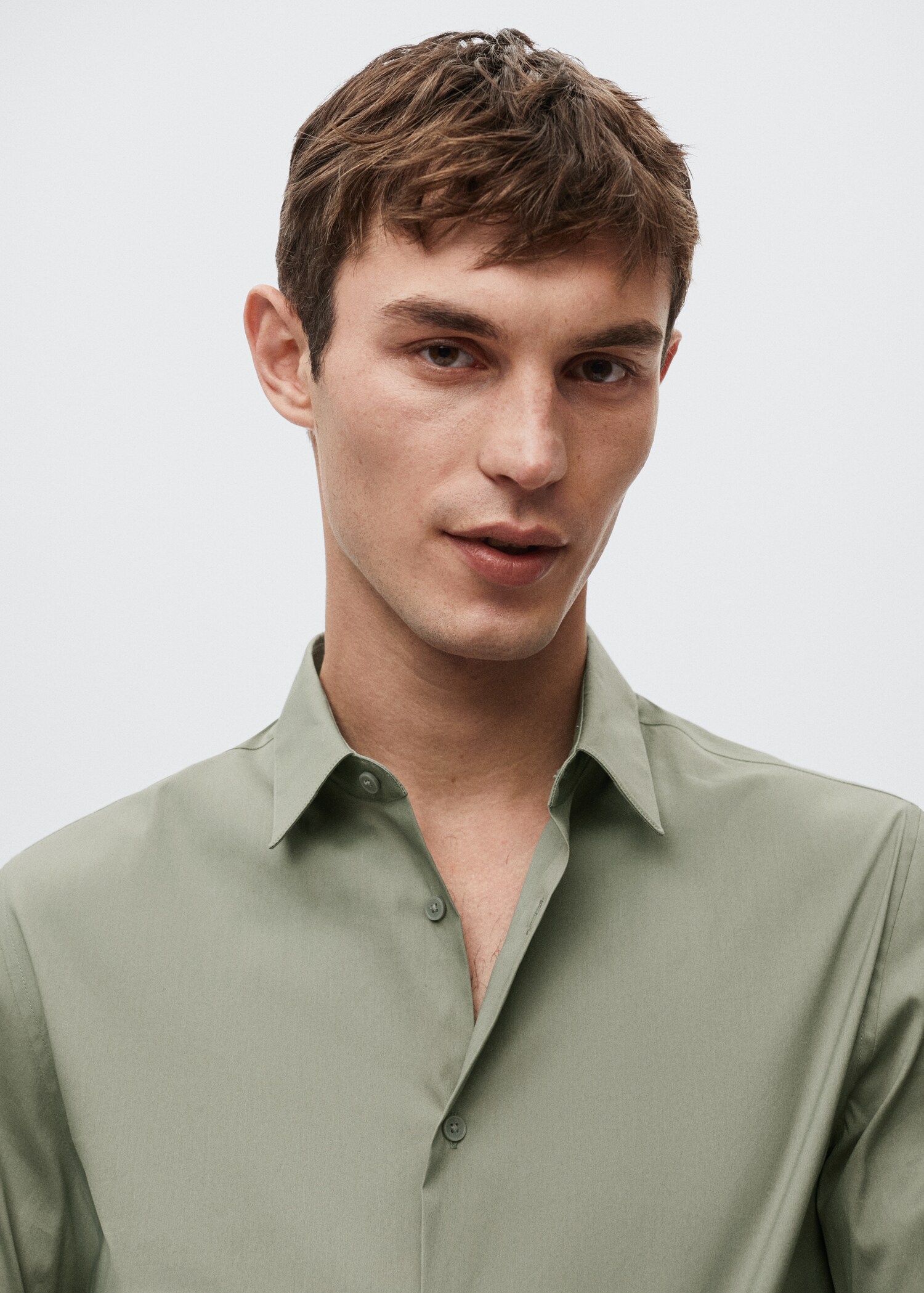 Camisa traje super slim fit - Detalle del artículo 1