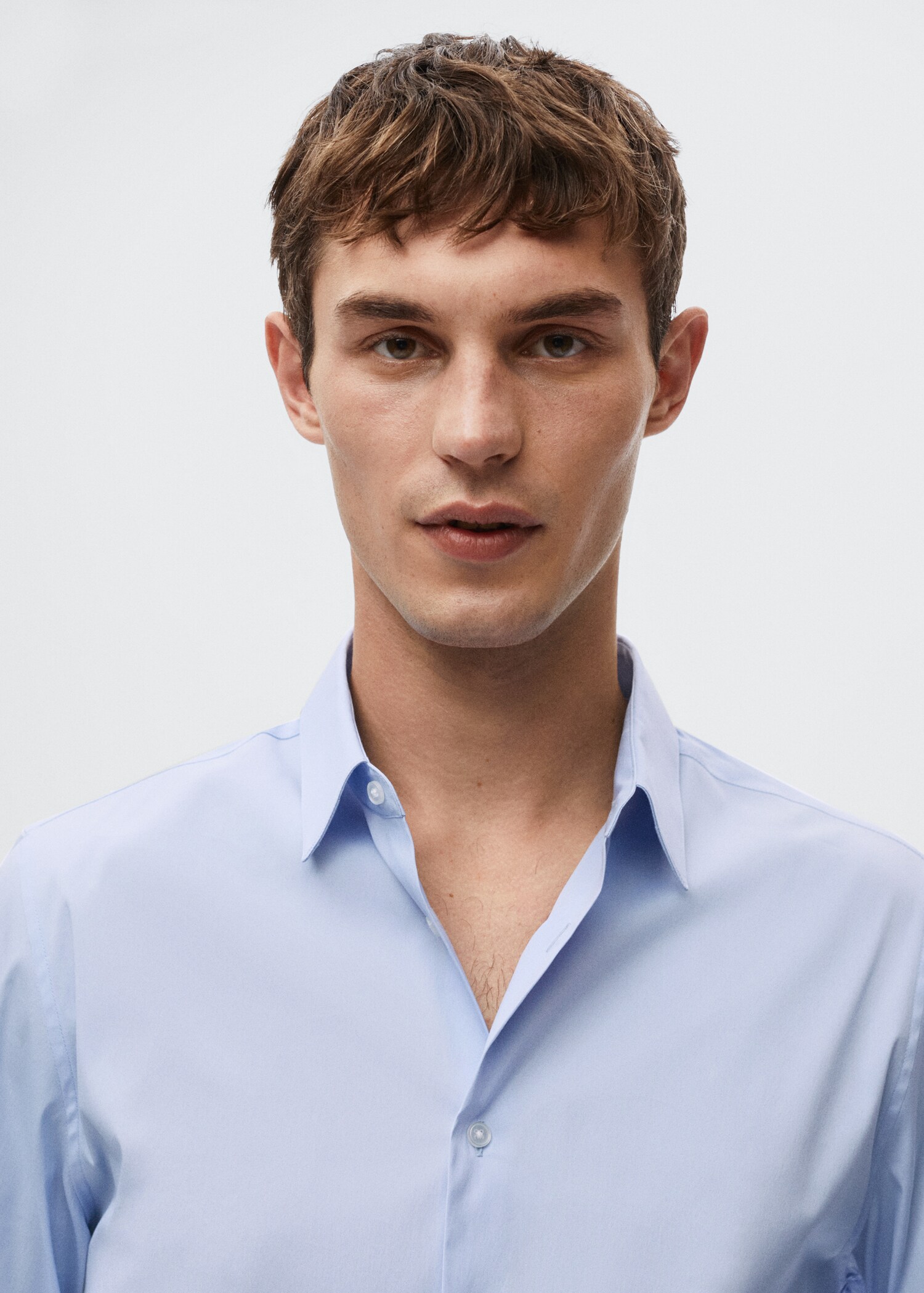 Camisa traje super slim fit - Detalle del artículo 1