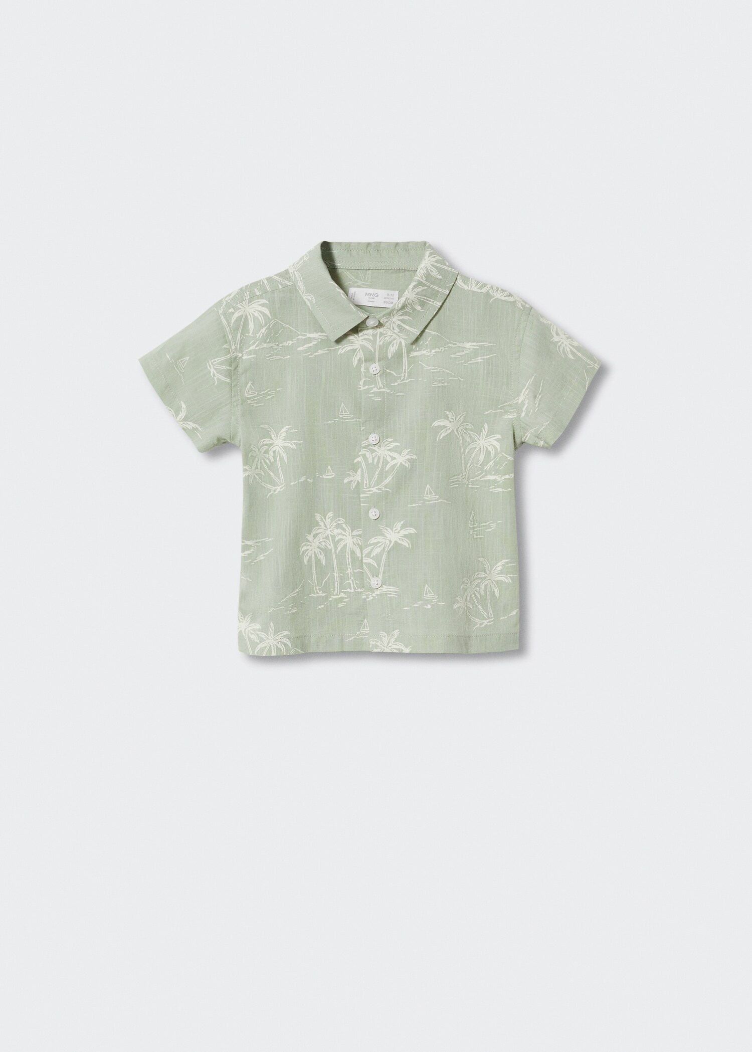 Camisa estampada palmeres - Article sense model