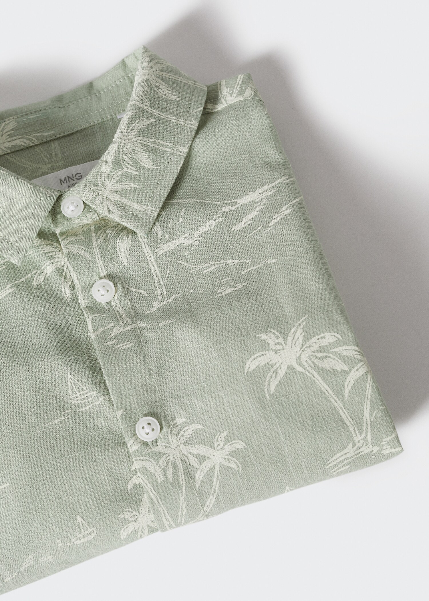 Camisa estampada palmeres - Detall de l'article 8