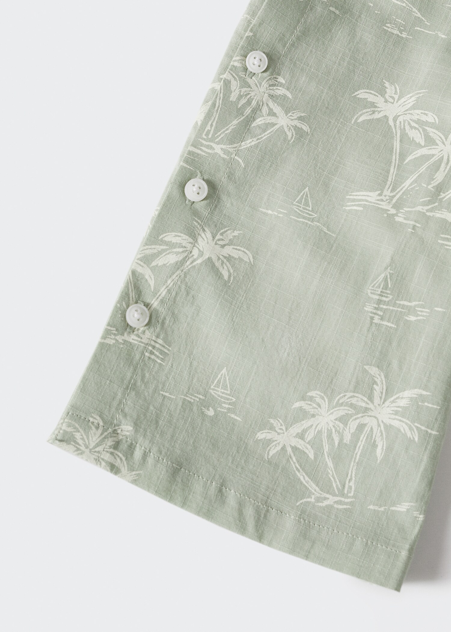 Camisa estampada palmeres - Detall de l'article 9