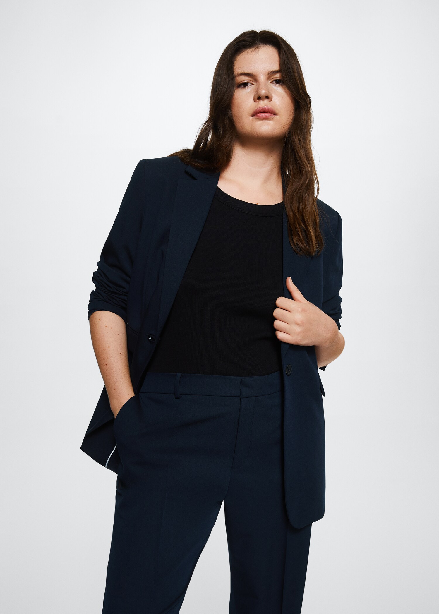 Fitted suit blazer - Details of the article 5