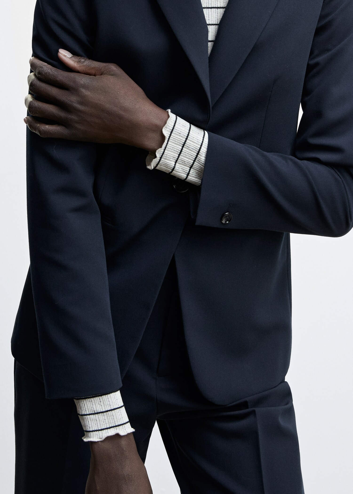 Fitted suit blazer - Details of the article 6