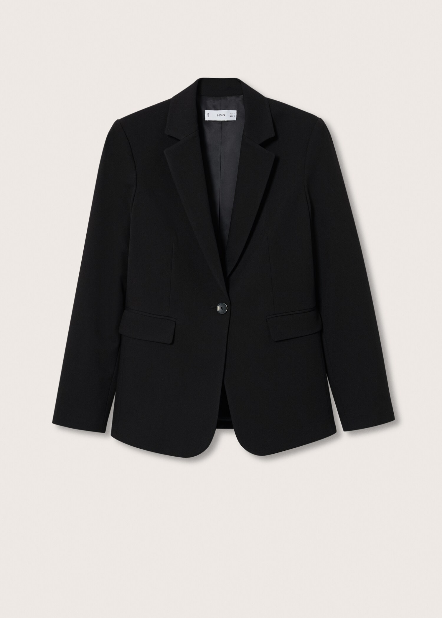 Fitted suit blazer - Article without model
