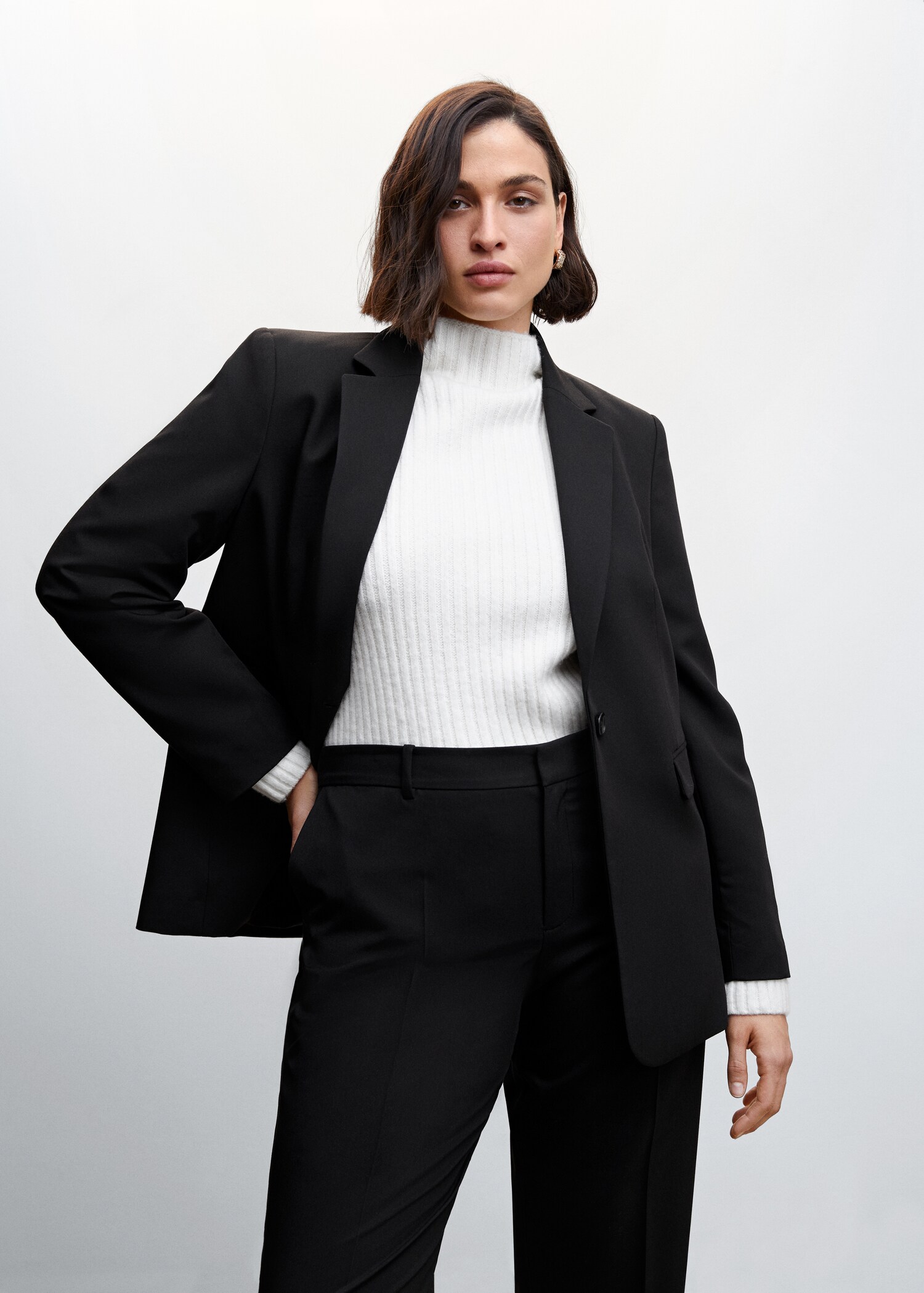 Fitted suit blazer - Details of the article 5