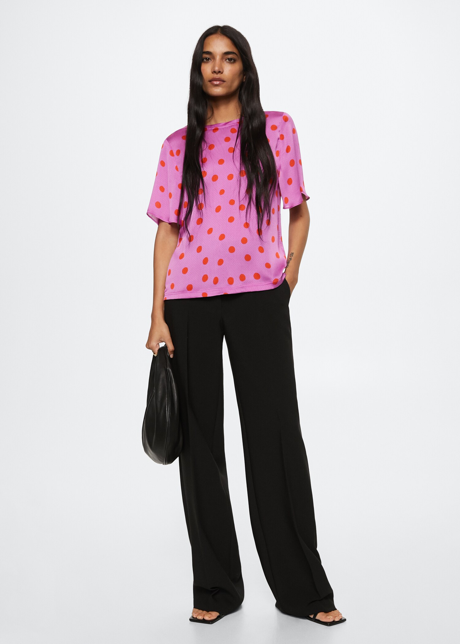 Blusa estampado bolas - Pormenor do artigo 2