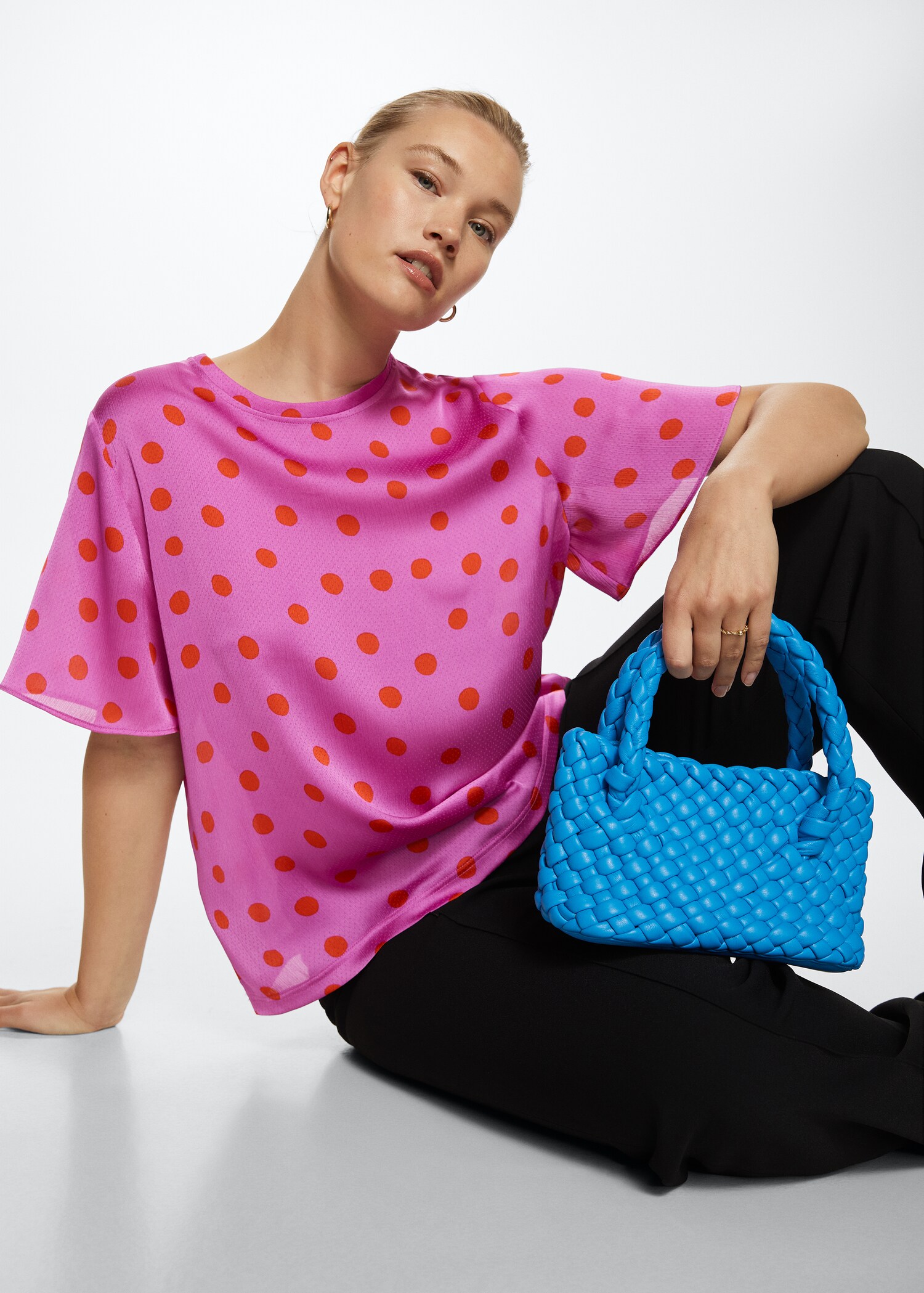 Blusa estampado bolas - Pormenor do artigo 3