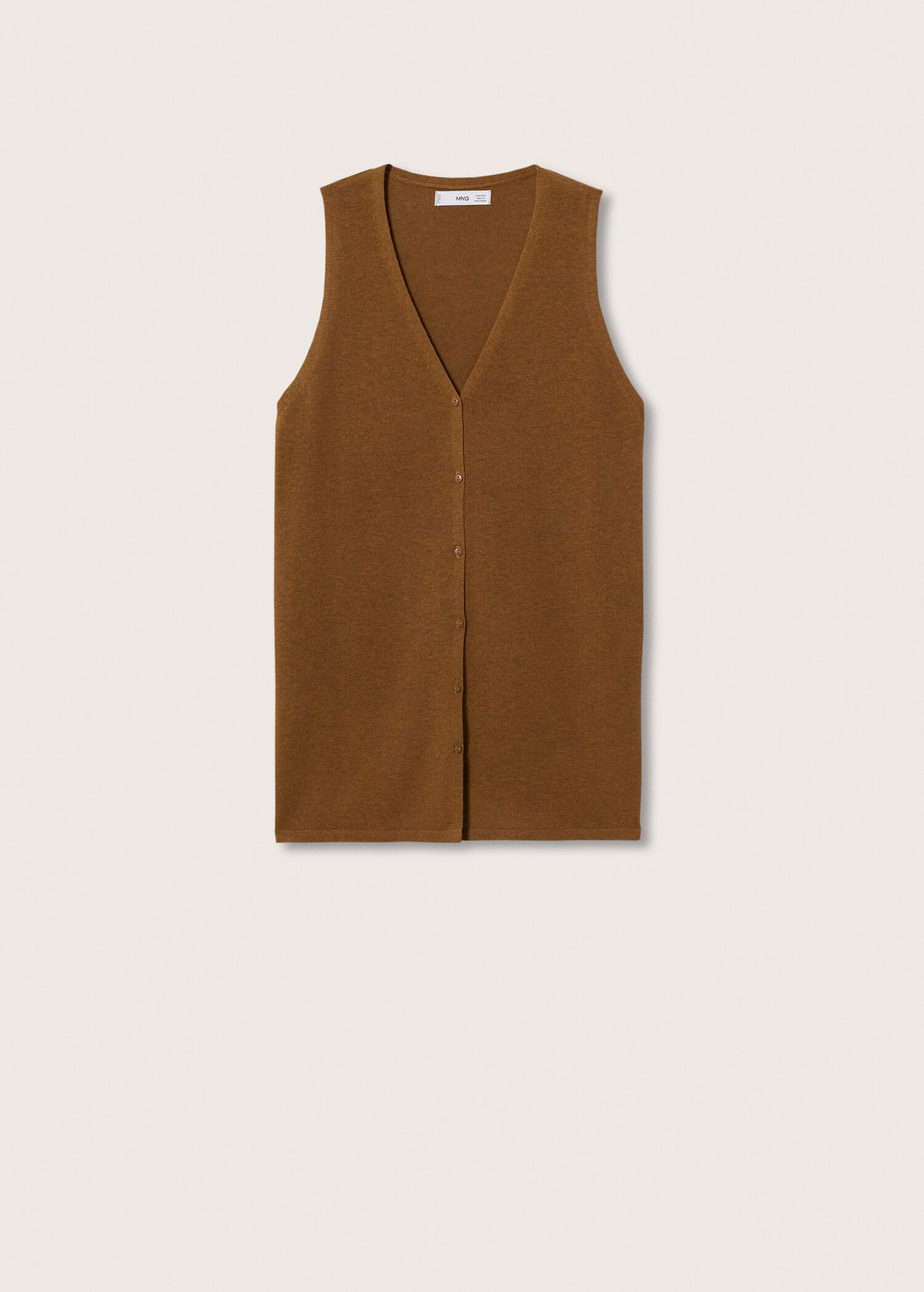 Cárdigan punto fino oversize - Artículo sin modelo