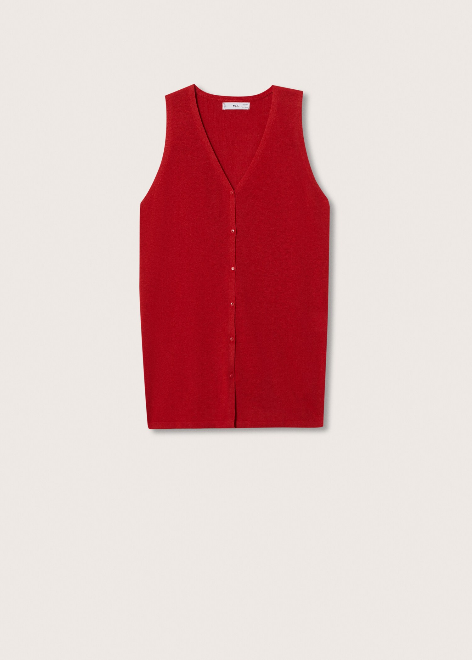 Cárdigan punto fino oversize - Artículo sin modelo