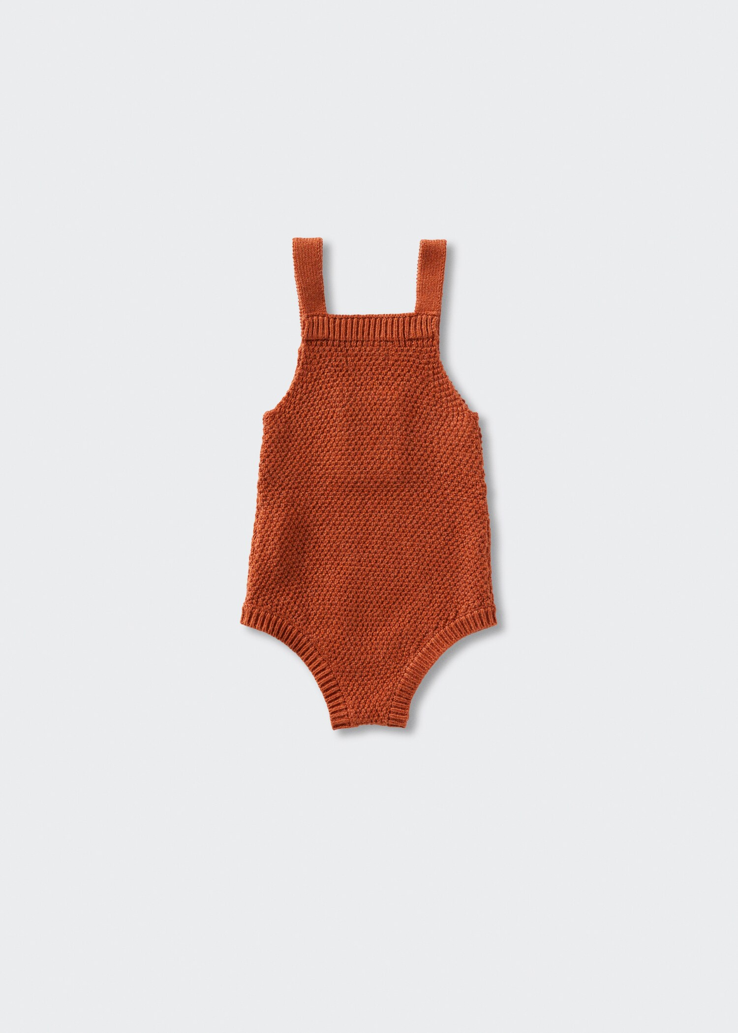 Salopette maglia cotone - Retro dell'articolo