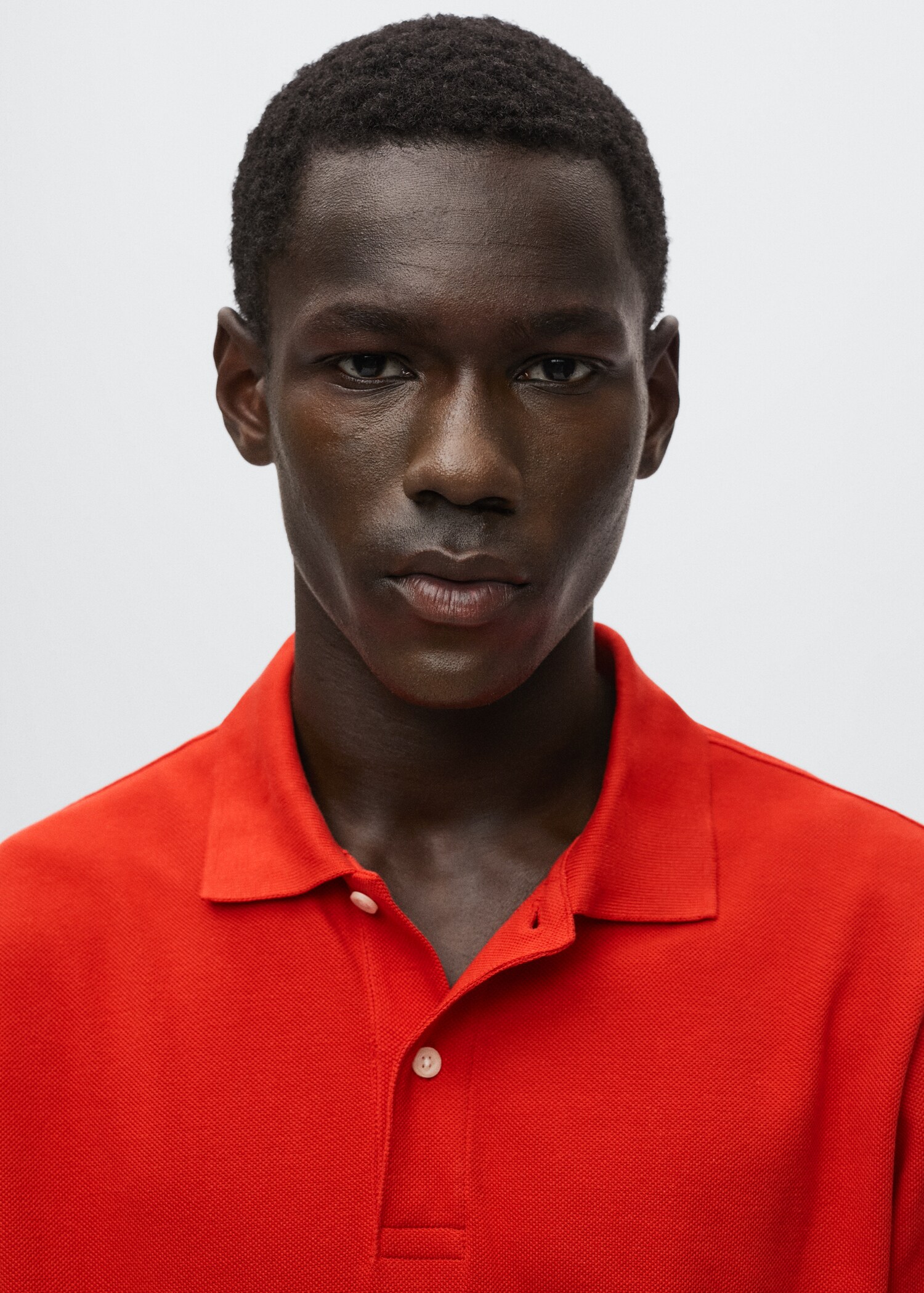 Cotton piqué polo shirt - Details of the article 1