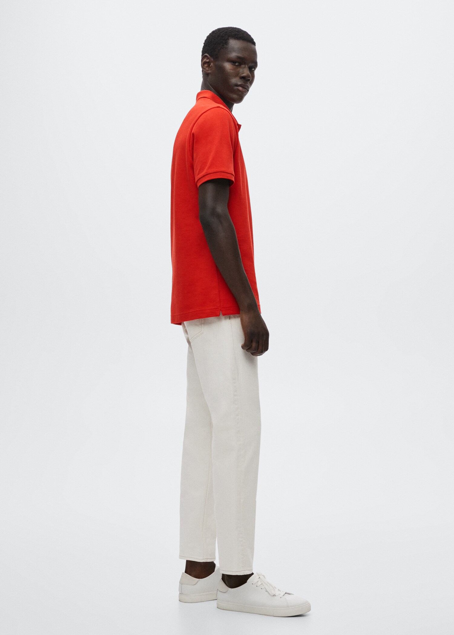 Cotton piqué polo shirt - Details of the article 2