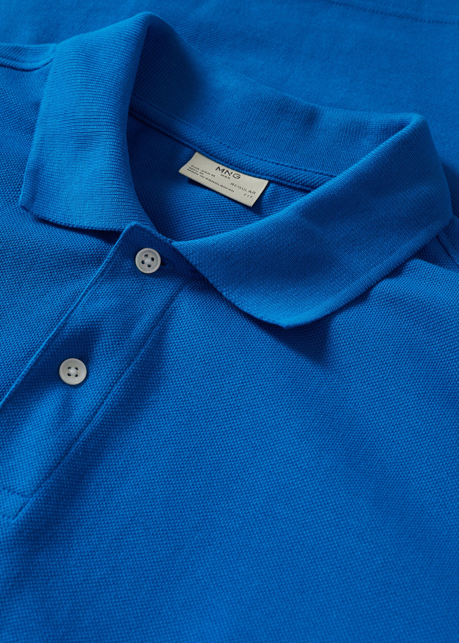 Cotton piqué polo shirt - Details of the article 8