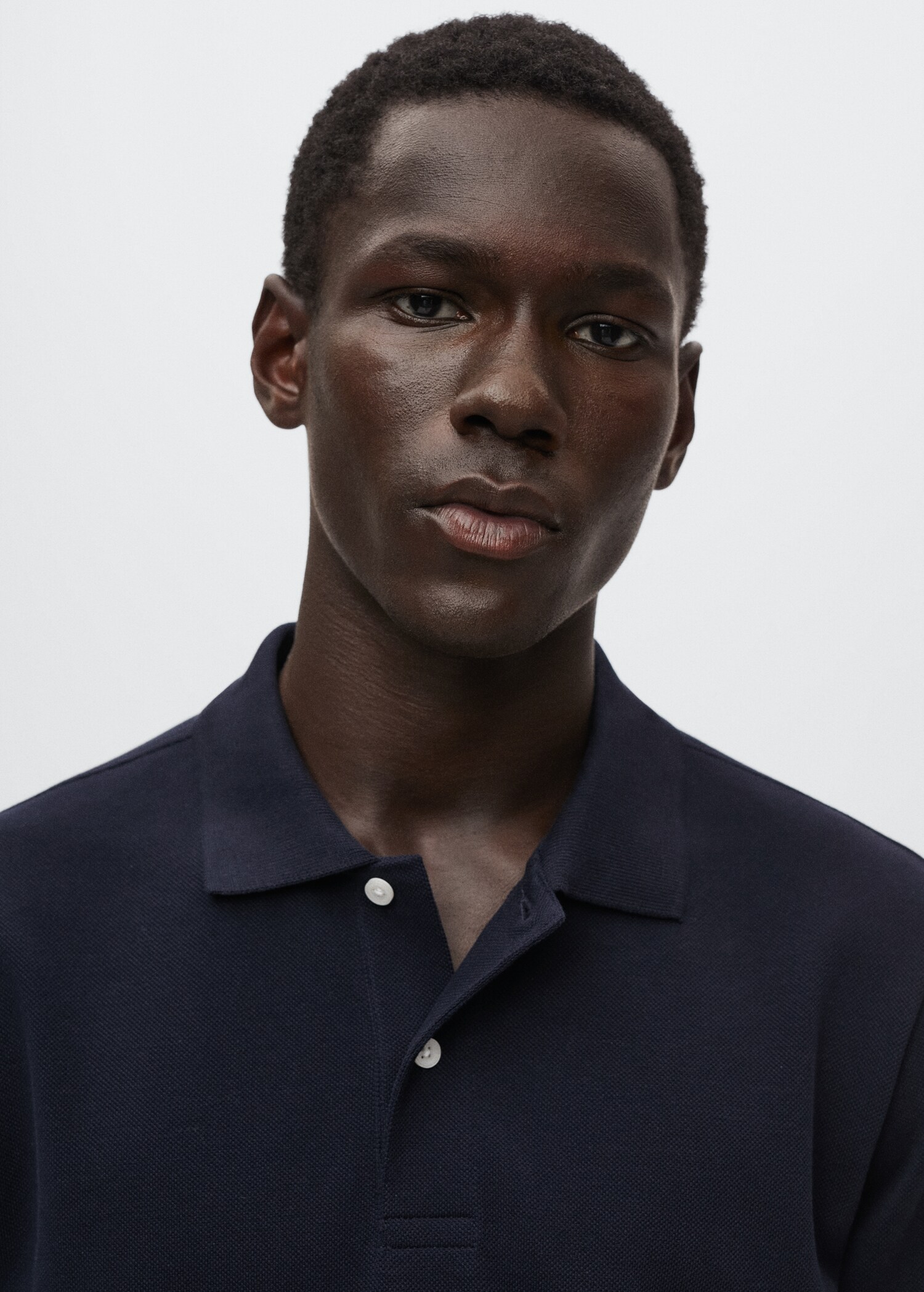 Cotton piqué polo shirt - Details of the article 1