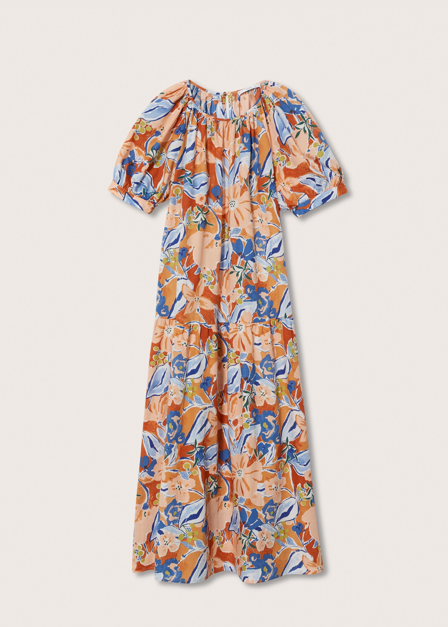 Vestido estampado midi - Artículo sin modelo
