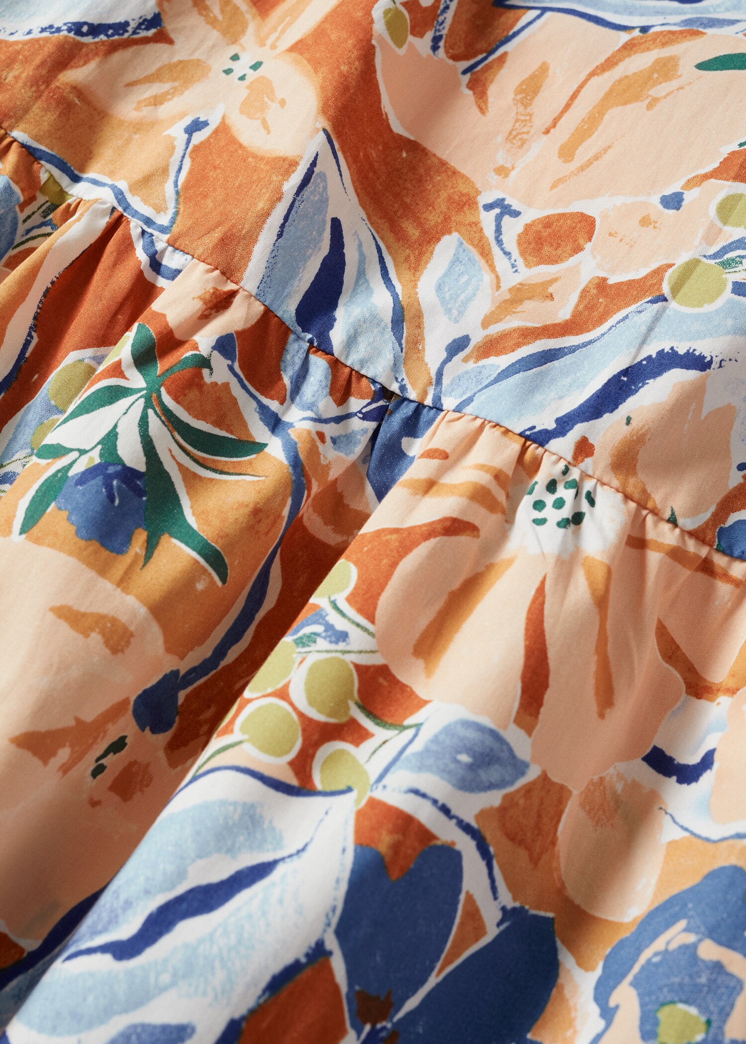 Vestido estampado midi - Detalle del artículo 8