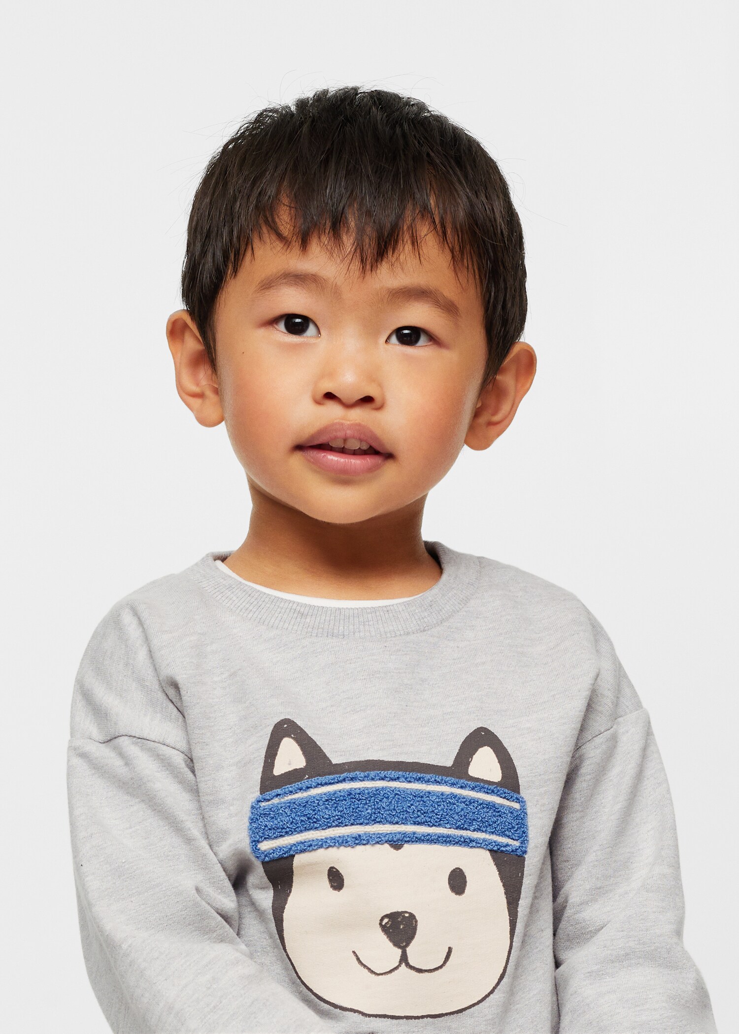 Cotton-blend printed sweatshirt - Details of the article 1