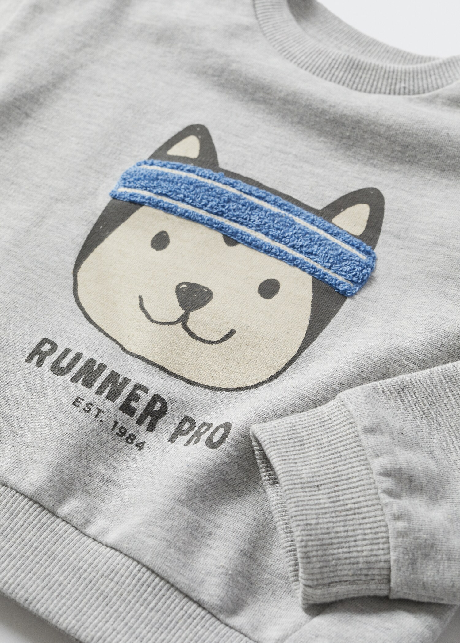 Cotton-blend printed sweatshirt - Details of the article 8