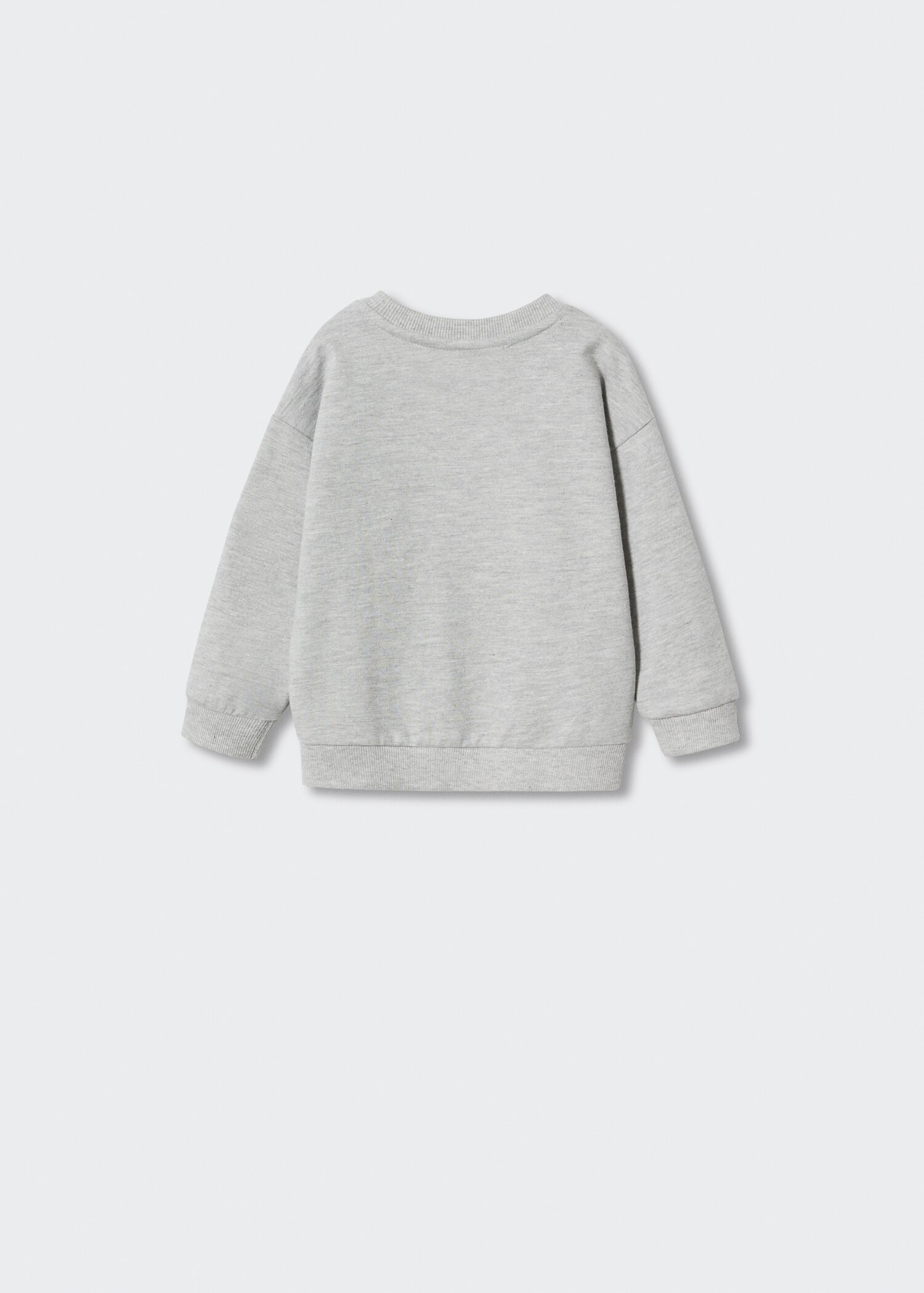 Cotton-blend printed sweatshirt - Reverse of the article