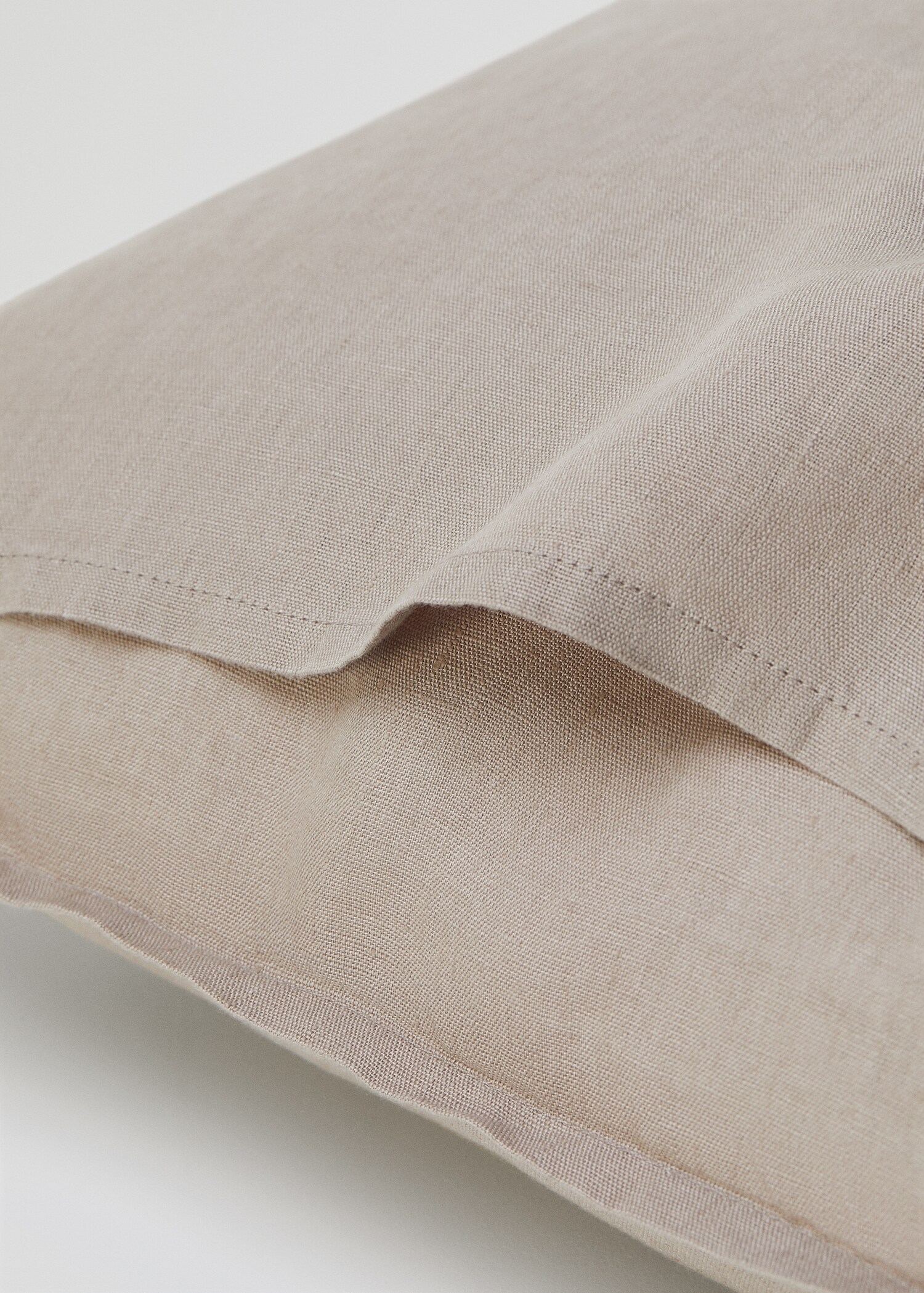 Housse de coussin 100 % lin (2 unités) 60x60 cm - Détail de l'article 2