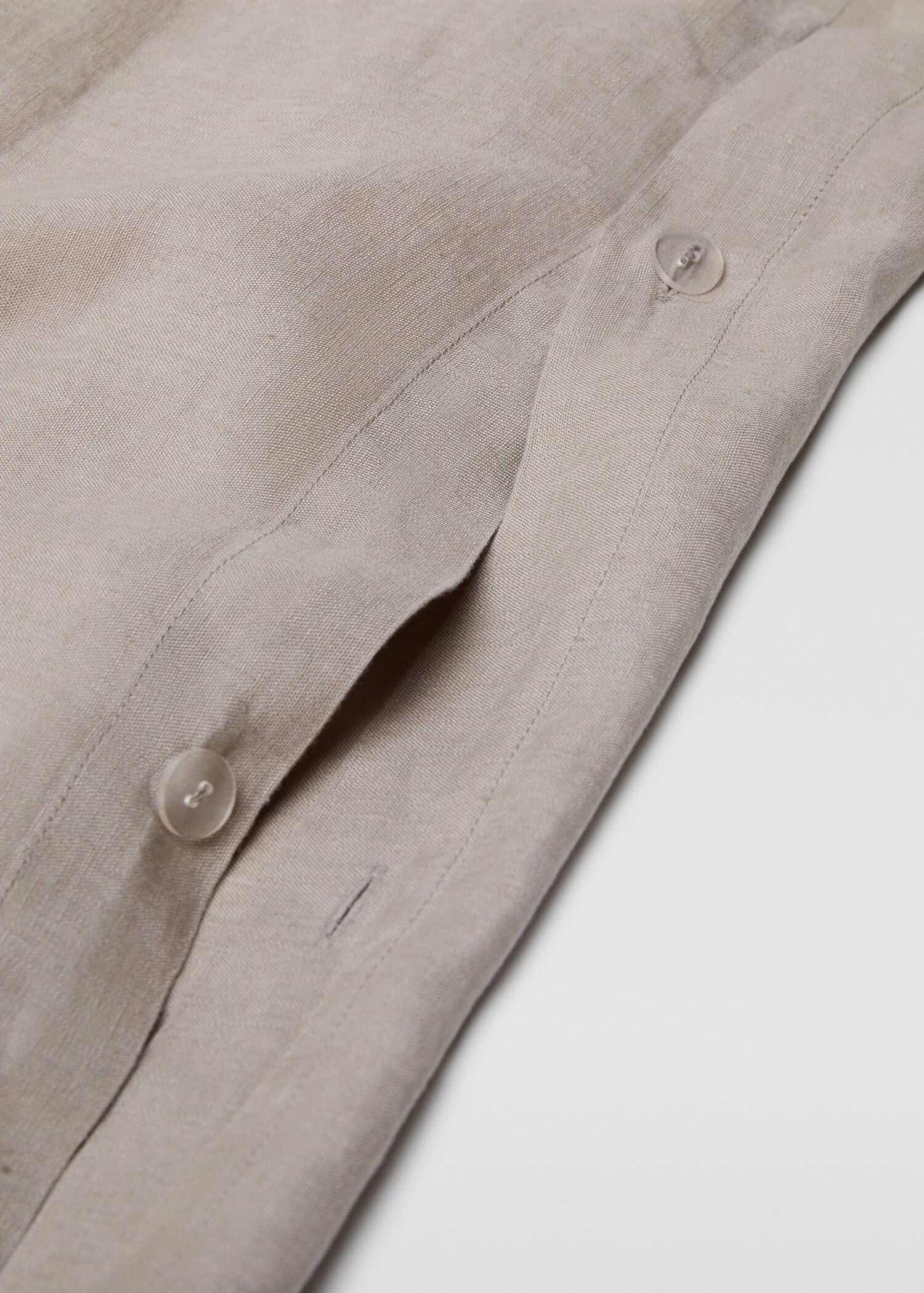 100% linen duvet cover Single bed - Details of the article 3