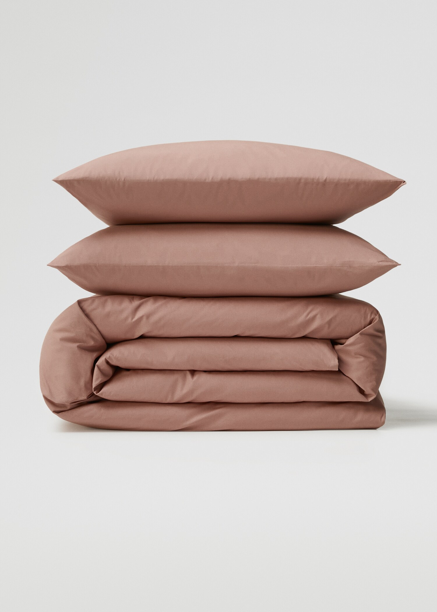 Percale cotton duvet cover (300 threads) 90cm bed - Article without model