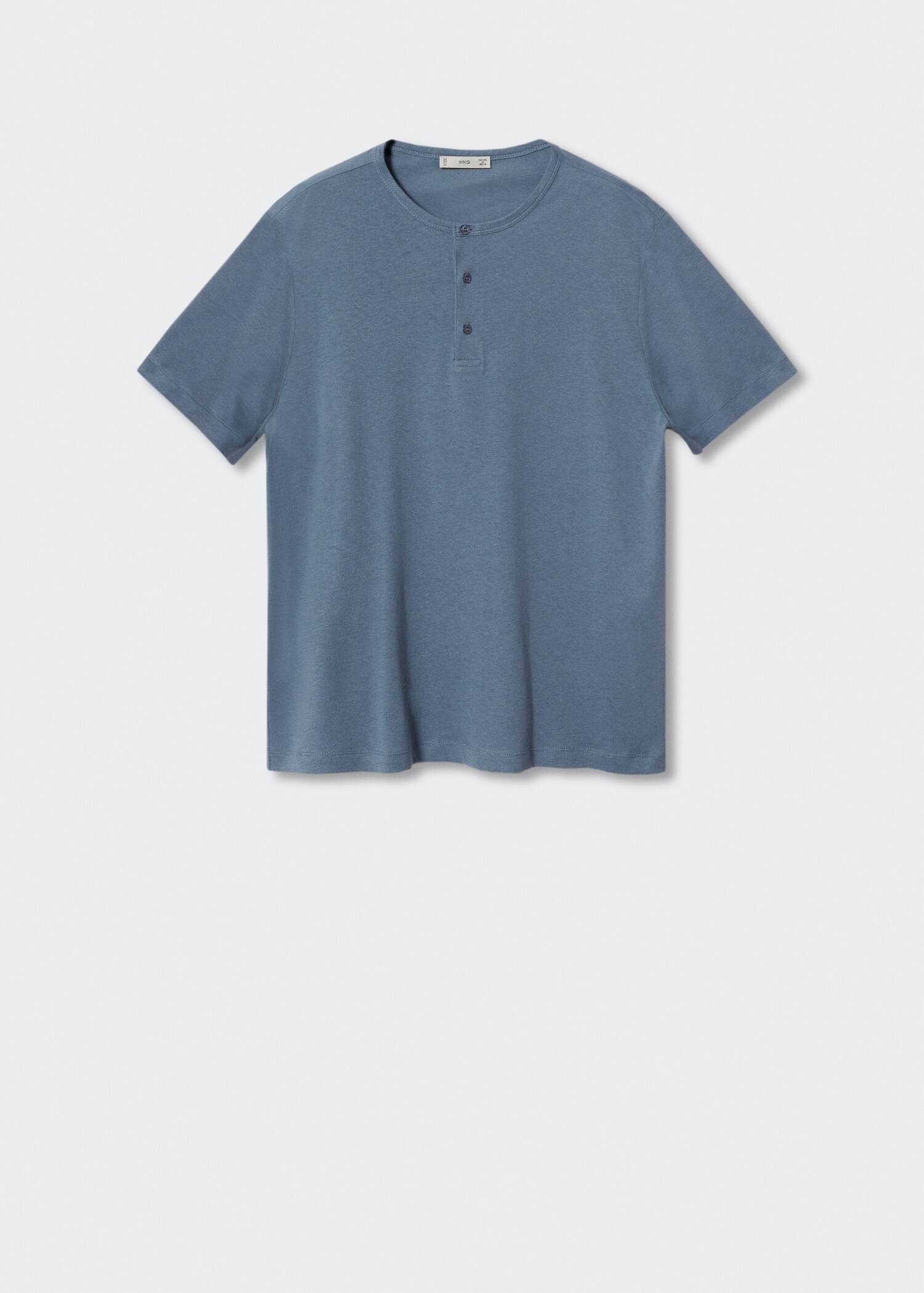 Camiseta cuello panadero lino - Artículo sin modelo