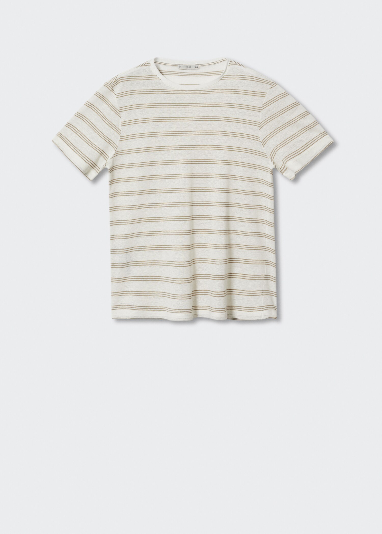 T-shirt lin rayures - Article sans modèle
