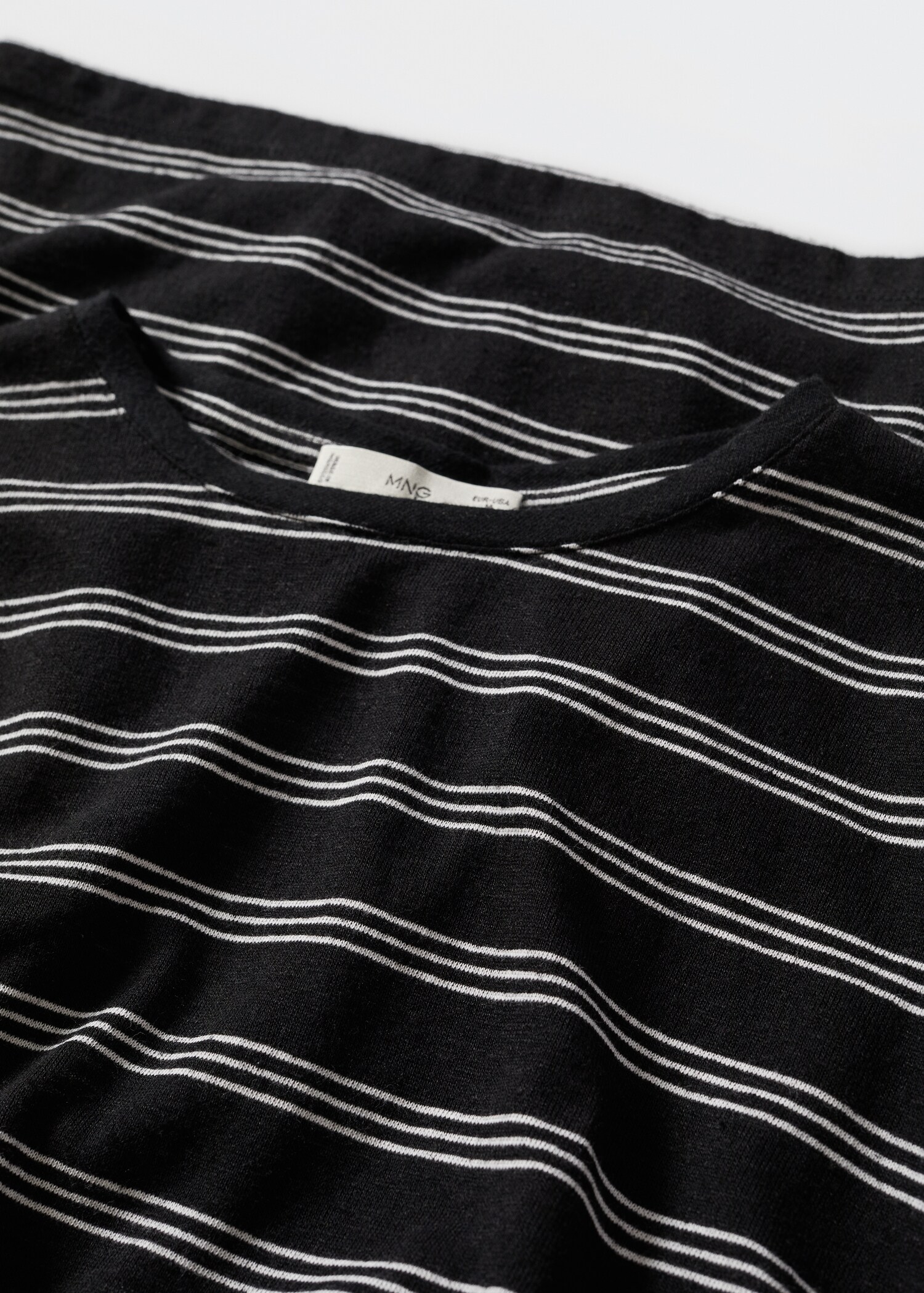 Camiseta lino rayas - Detalle del artículo 8