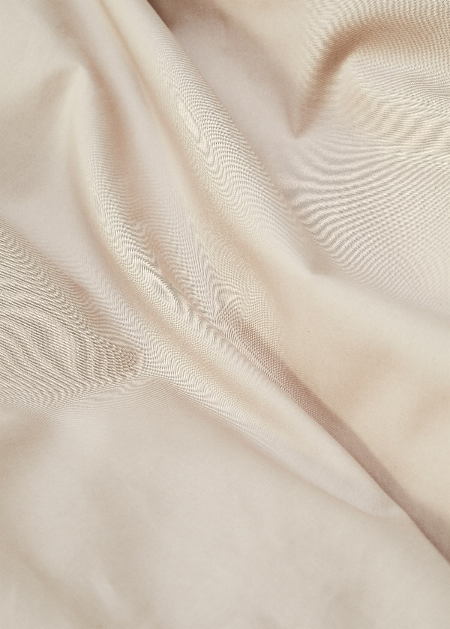 Bettbezug aus Baumwoll-Perkal (180 Fäden) für 135/140 cm Bett - Detail des Artikels 2