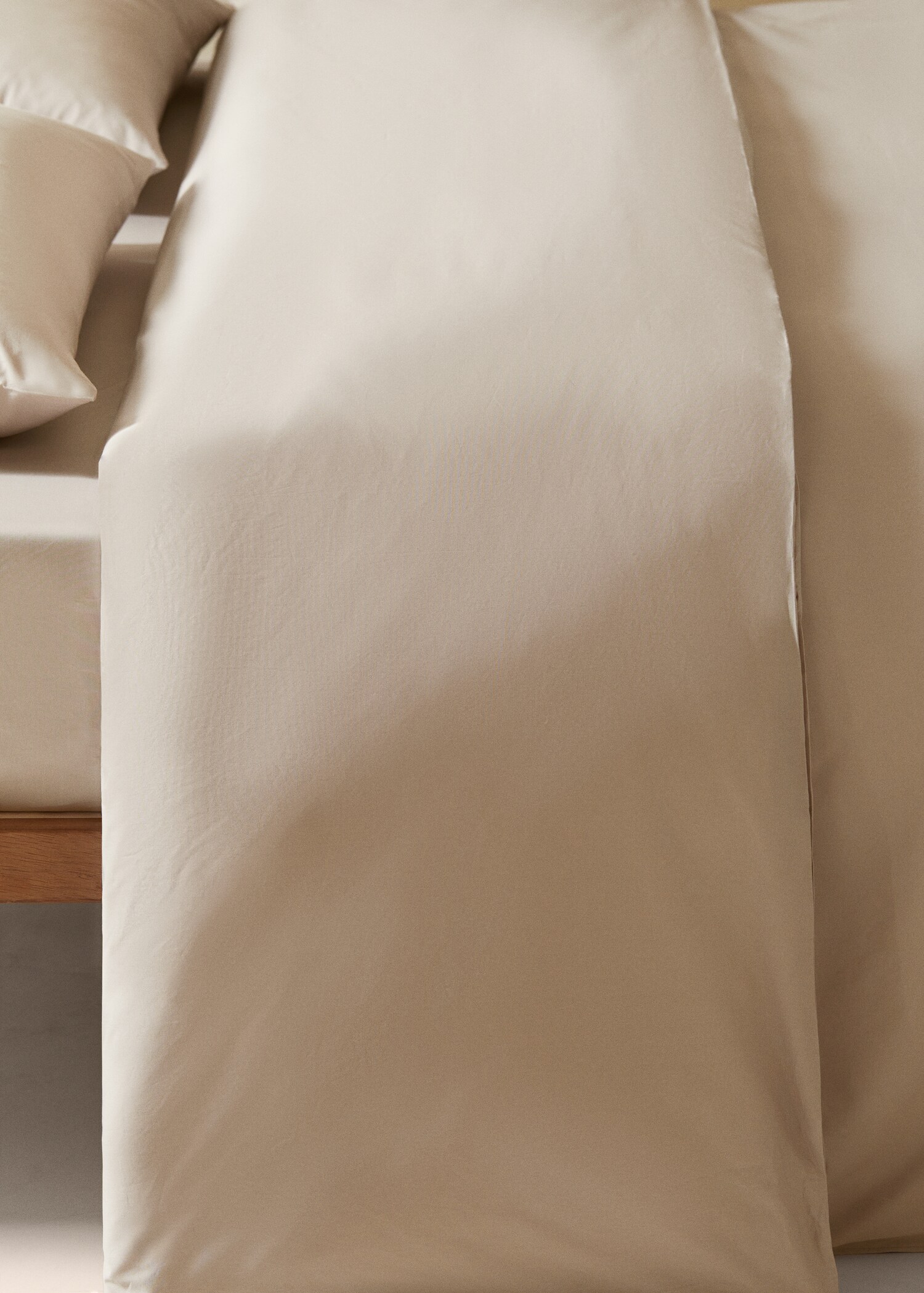 Bettbezug aus Baumwoll-Perkal (180 Fäden) für 135/140 cm Bett - Detail des Artikels 9