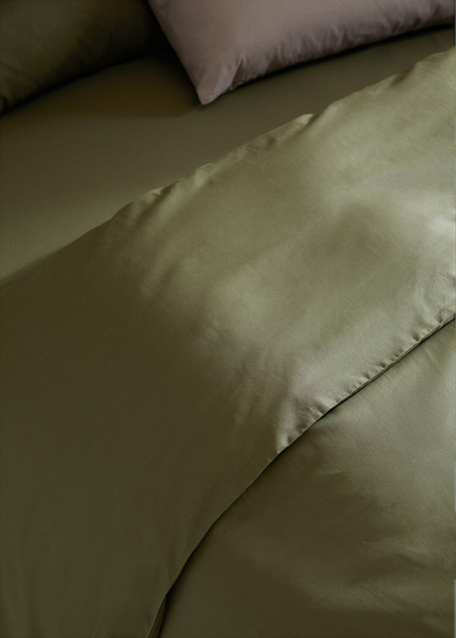 Bettbezug aus Baumwoll-Perkal (180 Fäden) für 135/140 cm Bett - Artikel ohne Model