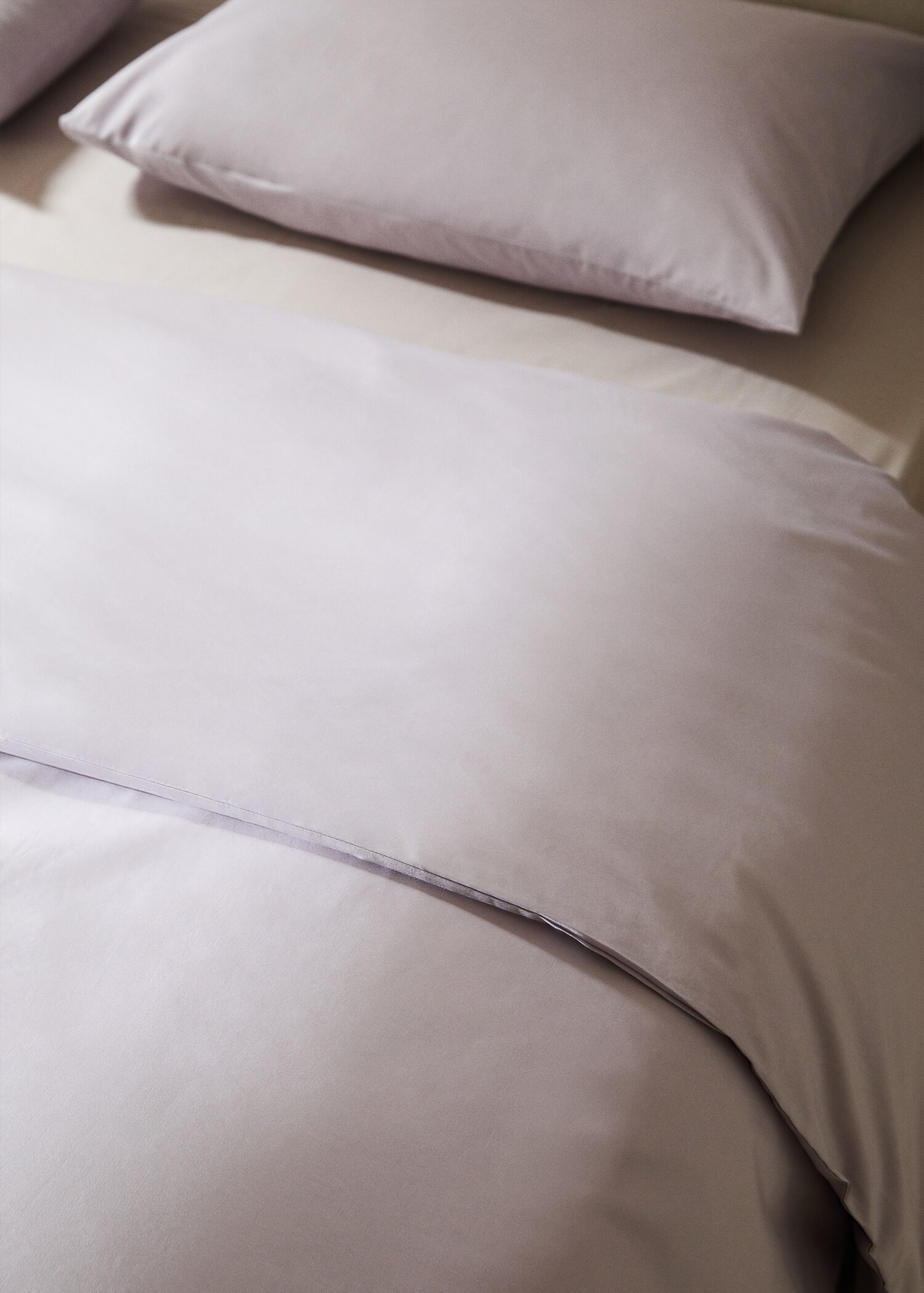 Bettbezug aus Baumwoll-Perkal (180 Fäden) für 135/140 cm Bett - Detail des Artikels 9
