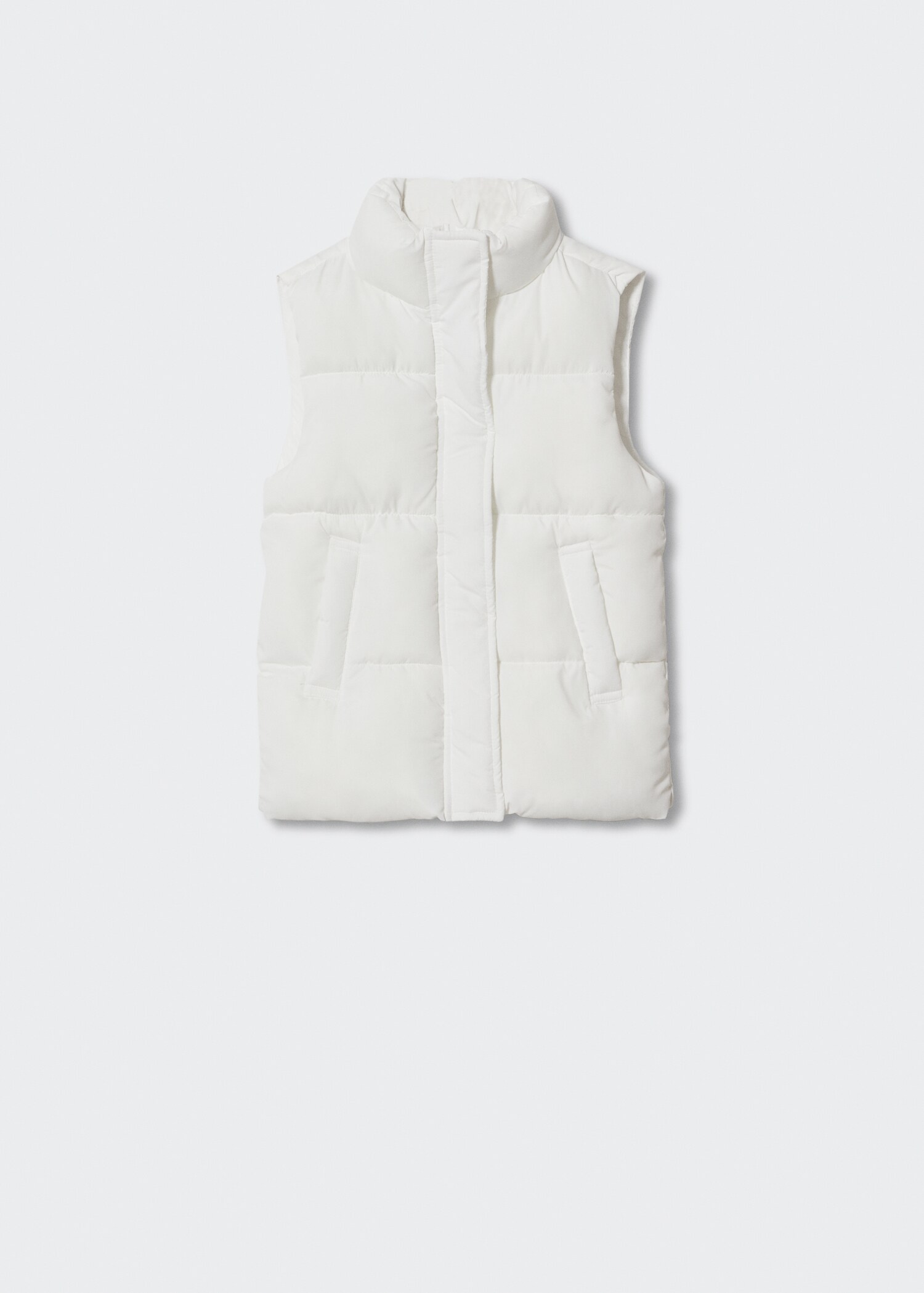 Padded fleece vest - Article without model