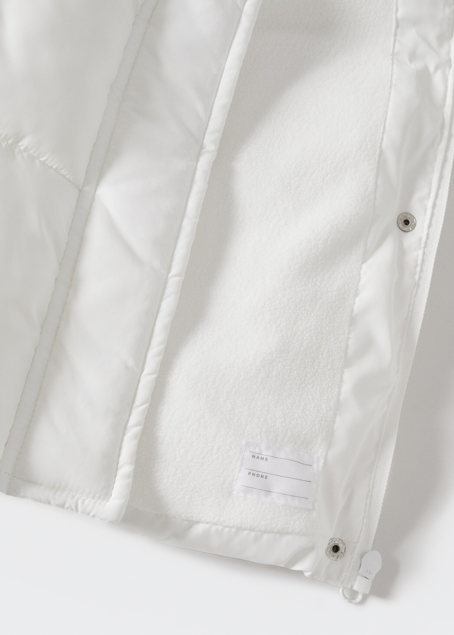 Padded fleece vest - Details of the article 8