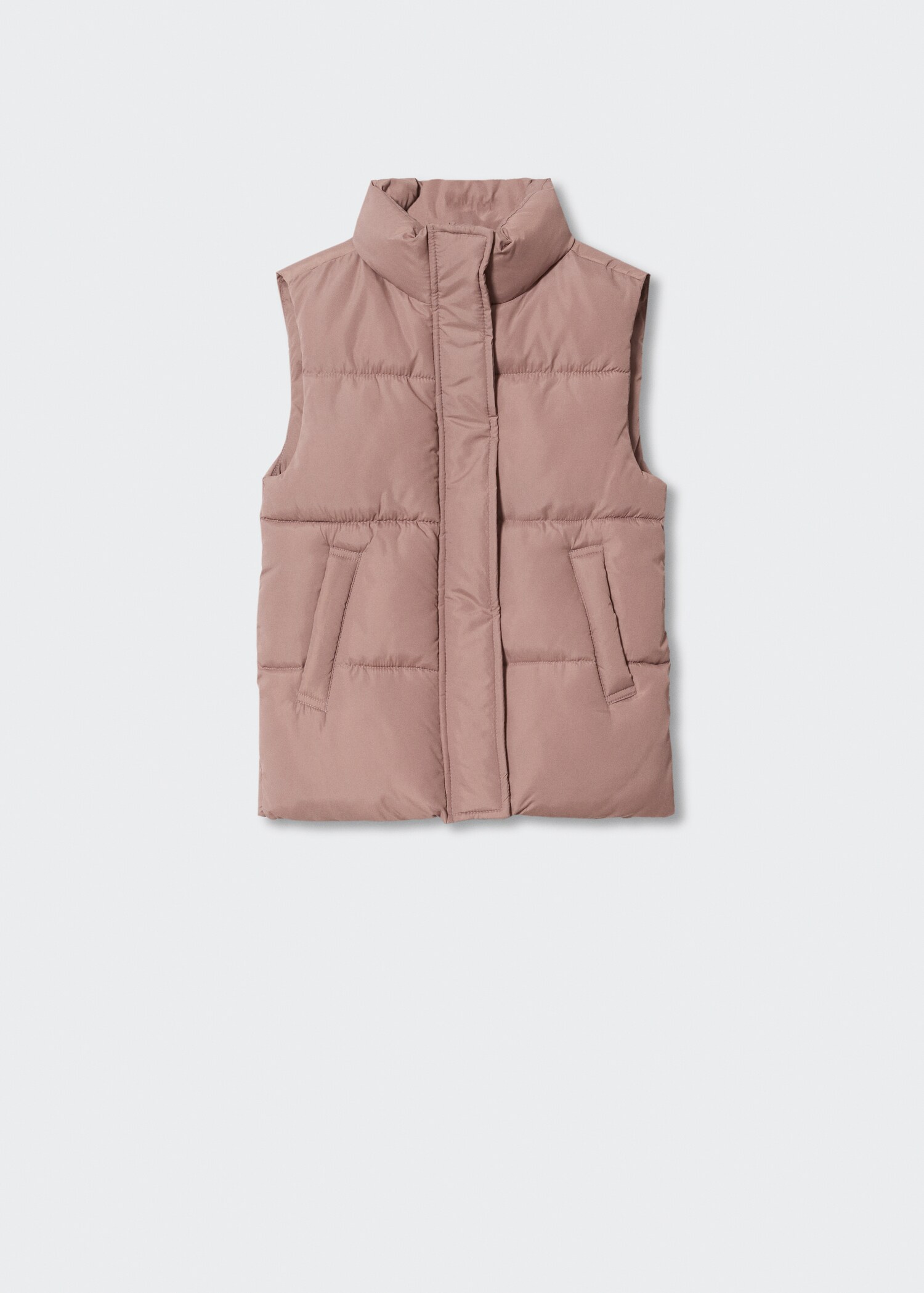 Padded fleece vest - Article without model