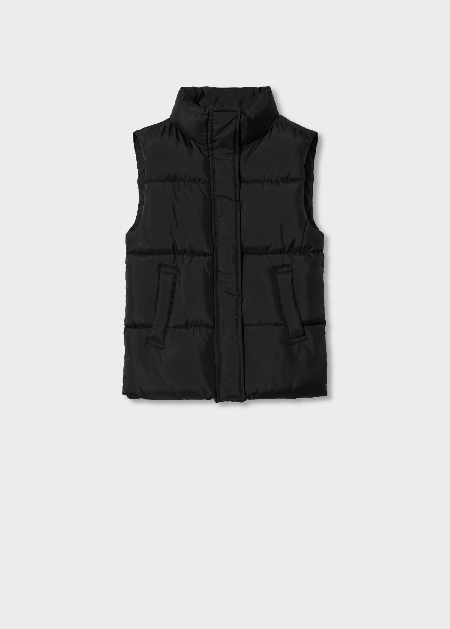 Padded fleece vest - Article without model