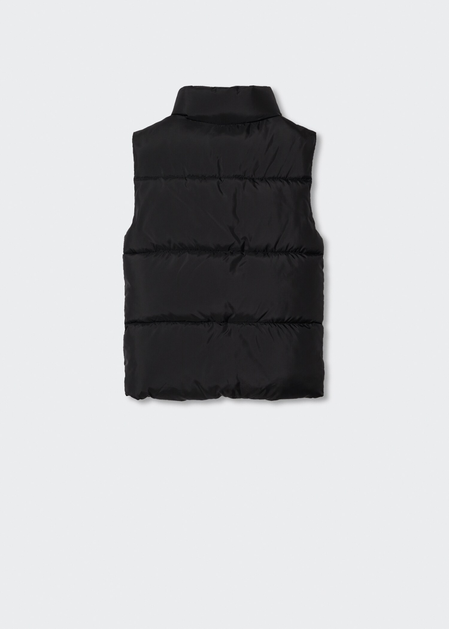 Padded fleece vest - Reverse of the article