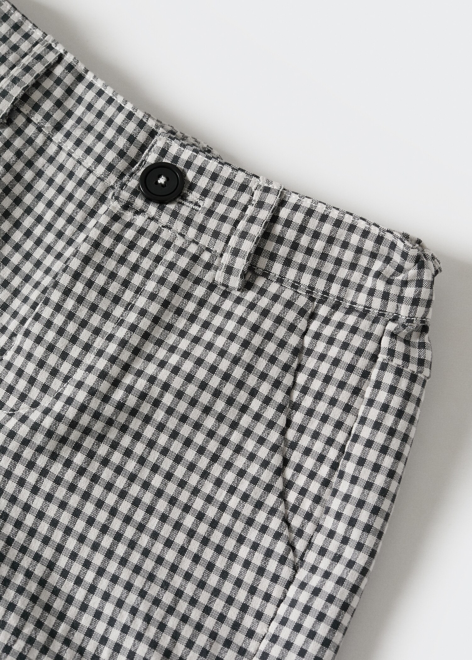 Gingham check shorts - Details of the article 8