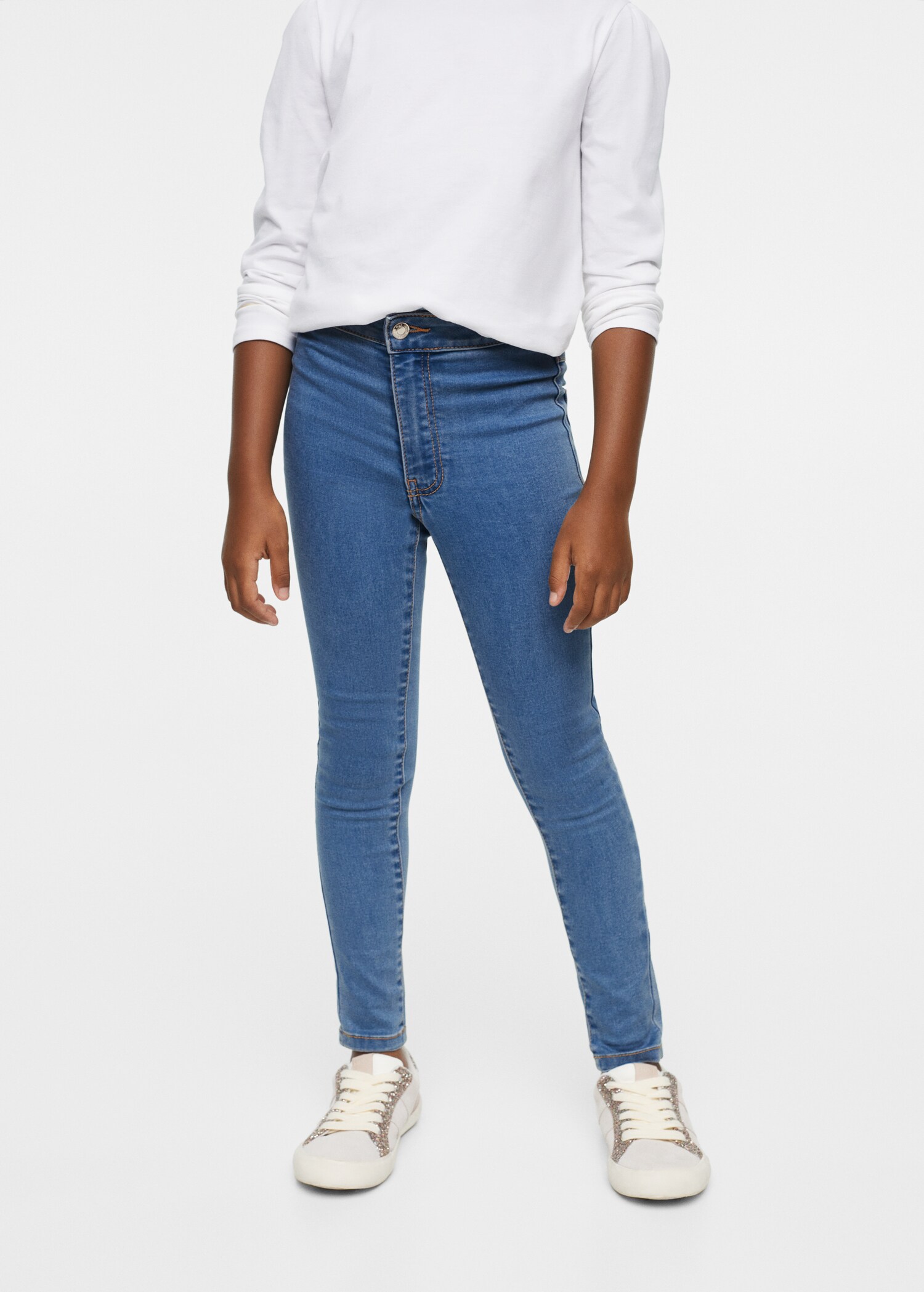 Jeans super skinny - Plano medio