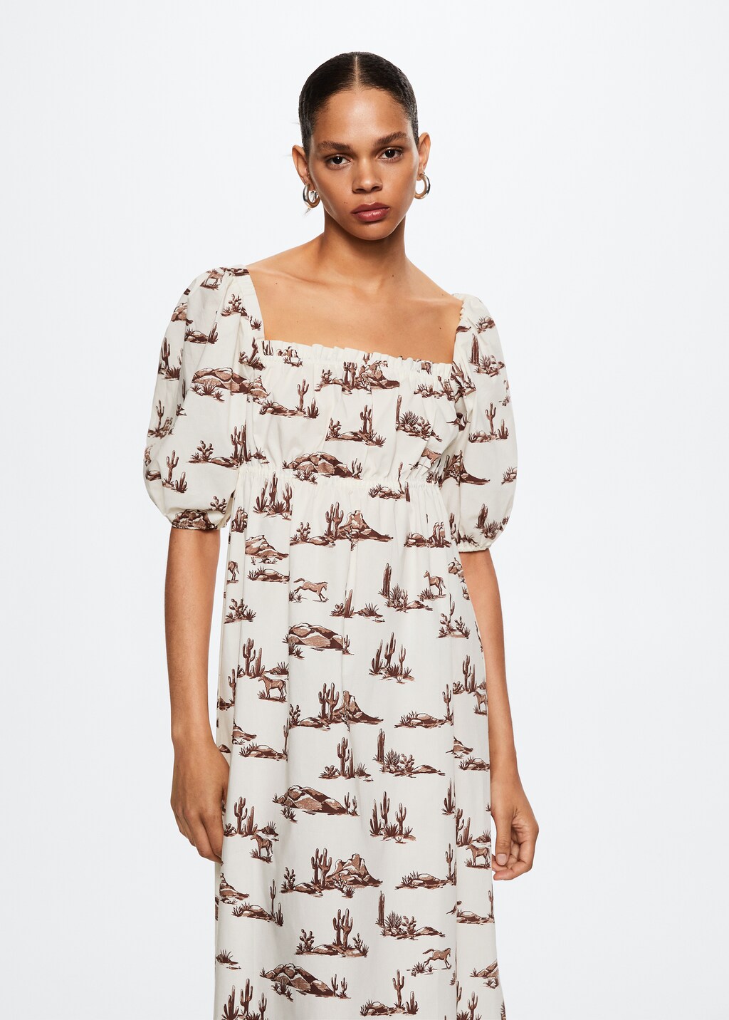 Vestido algodon mujer online