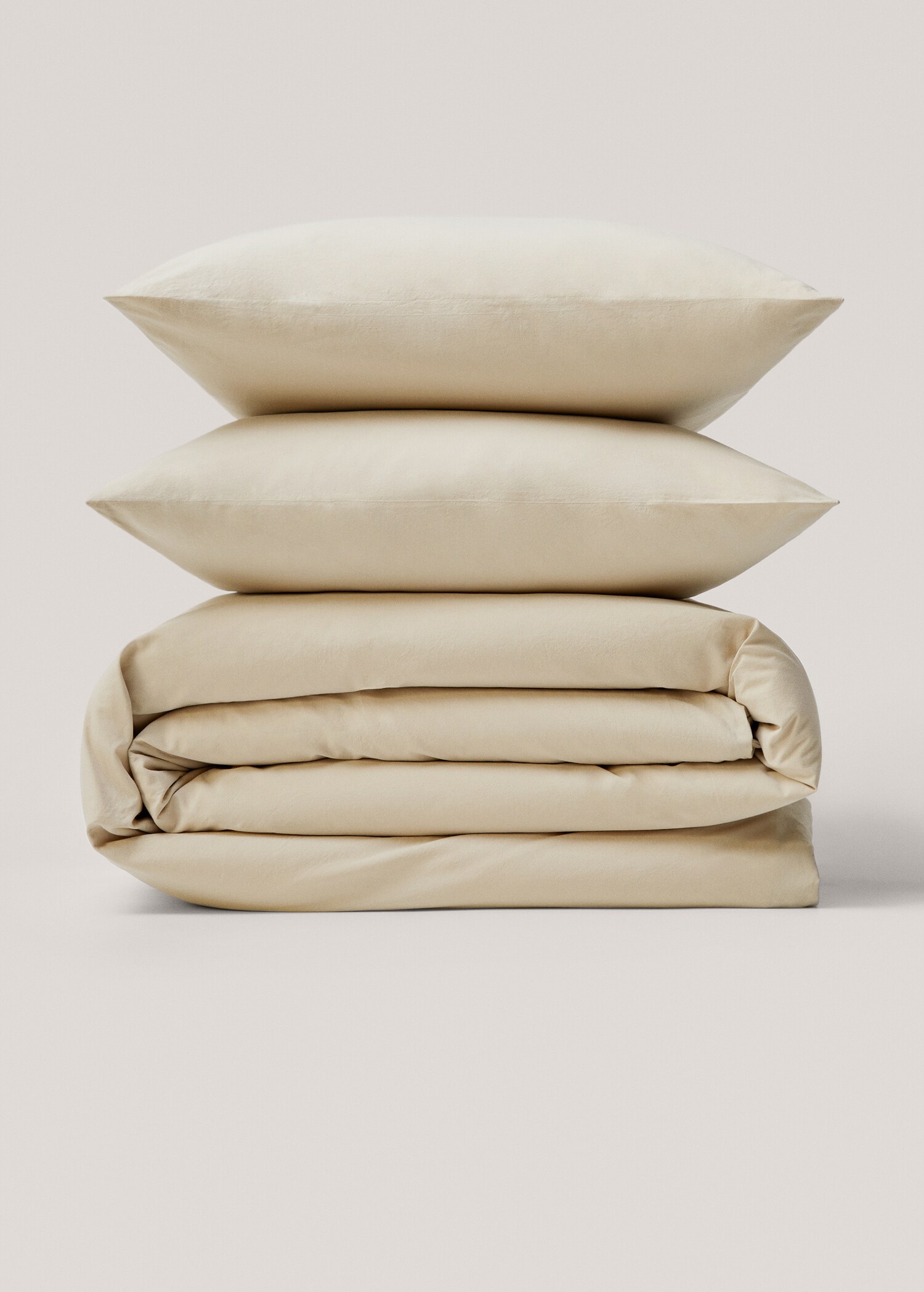 Bettbezug aus gewaschener Baumwolle für 135/140 cm Bett - Artikel ohne Model