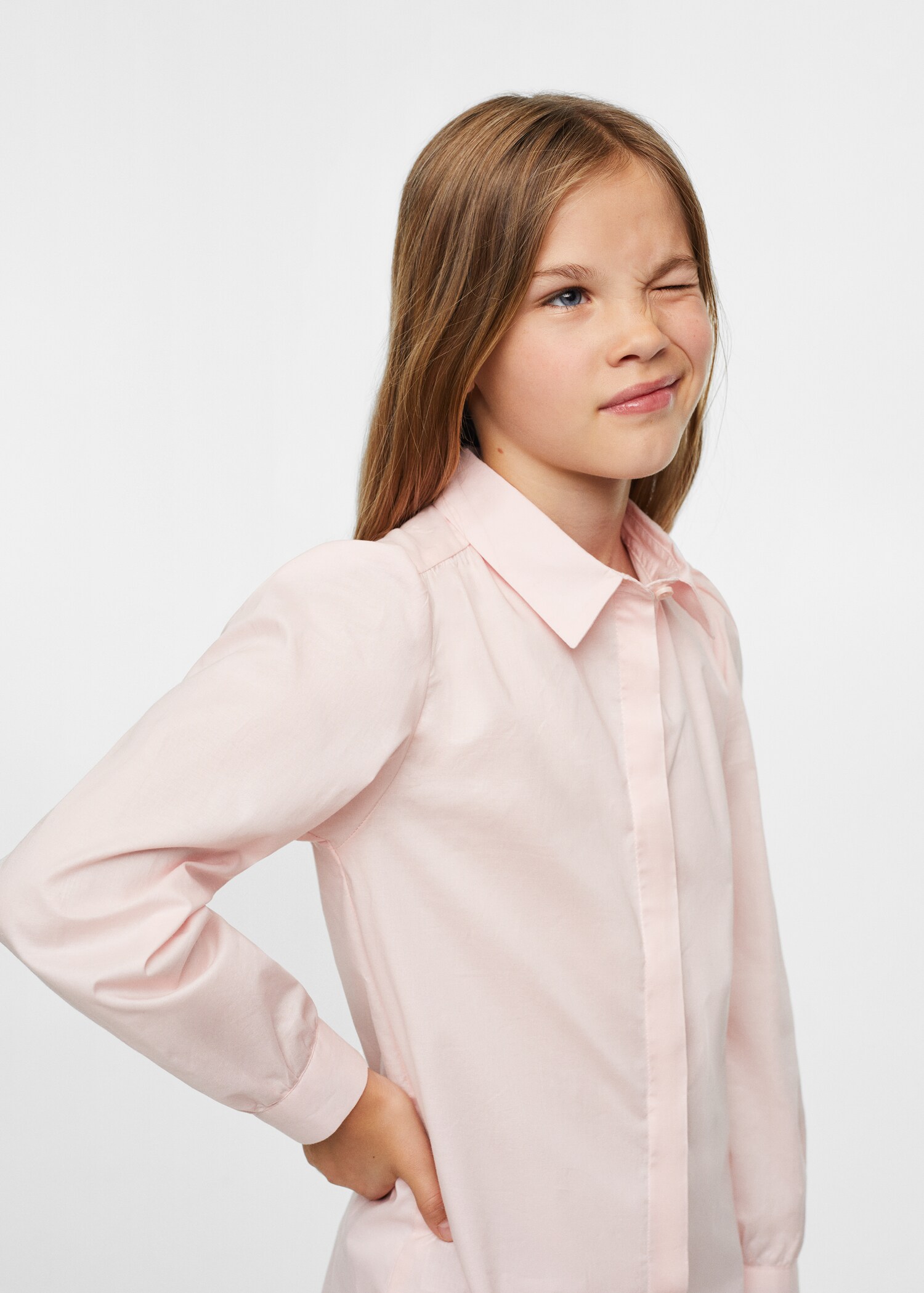 Camisa cotó màniga bollada - Detall de l'article 1