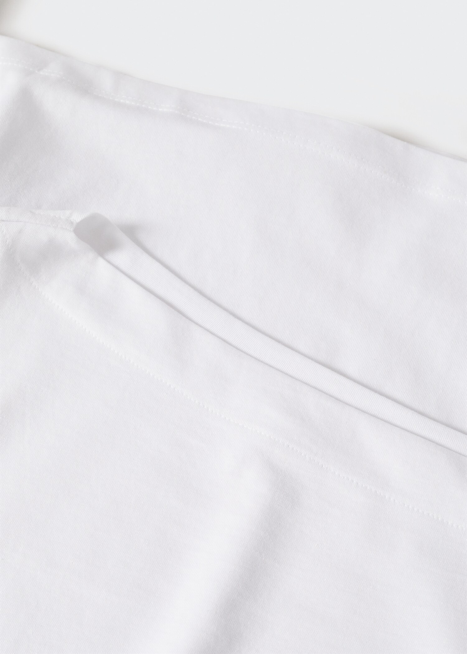 T-shirt col bateau coton - Détail de l'article 8