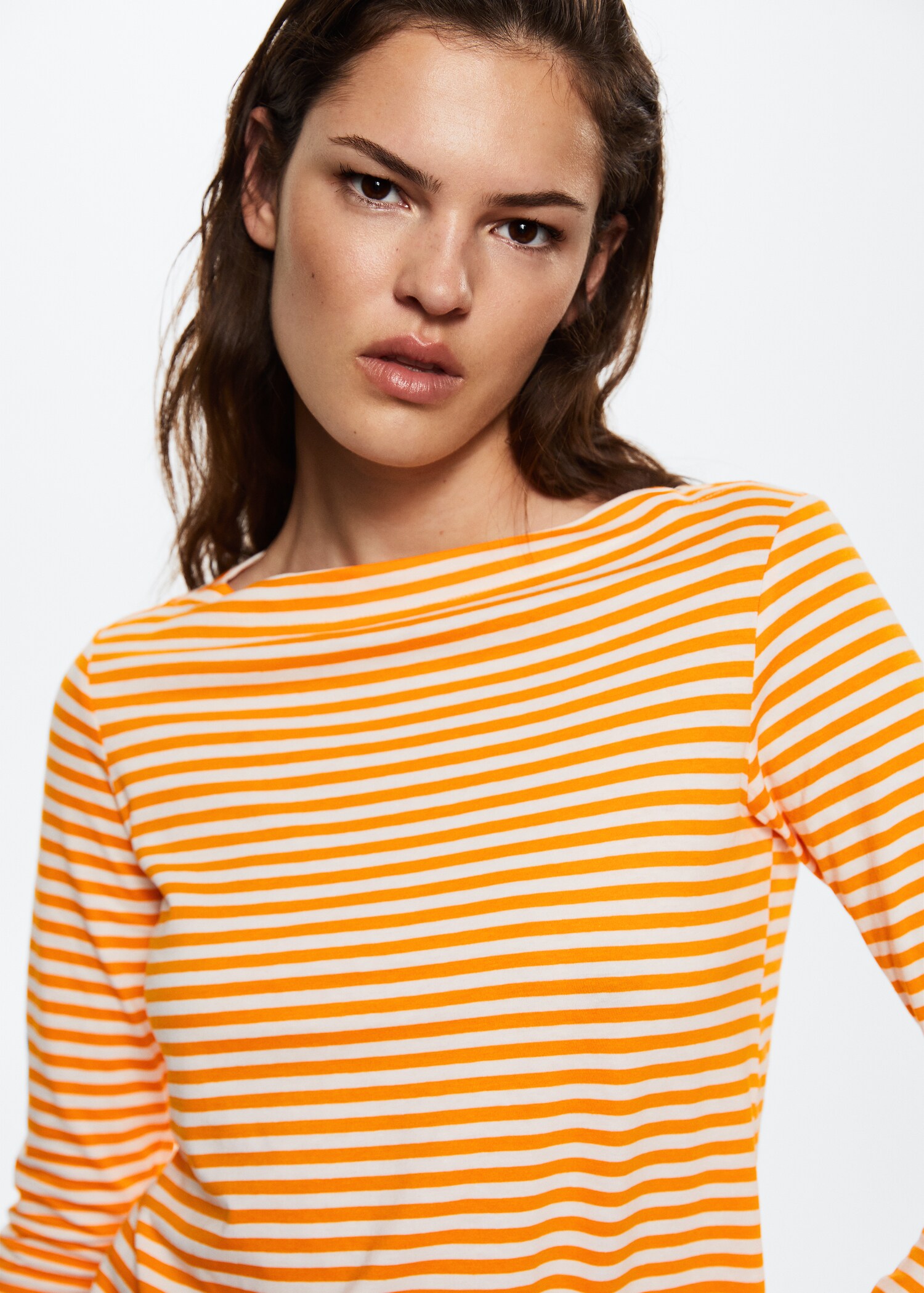Camiseta cuello barco algodón - Detalle del artículo 1