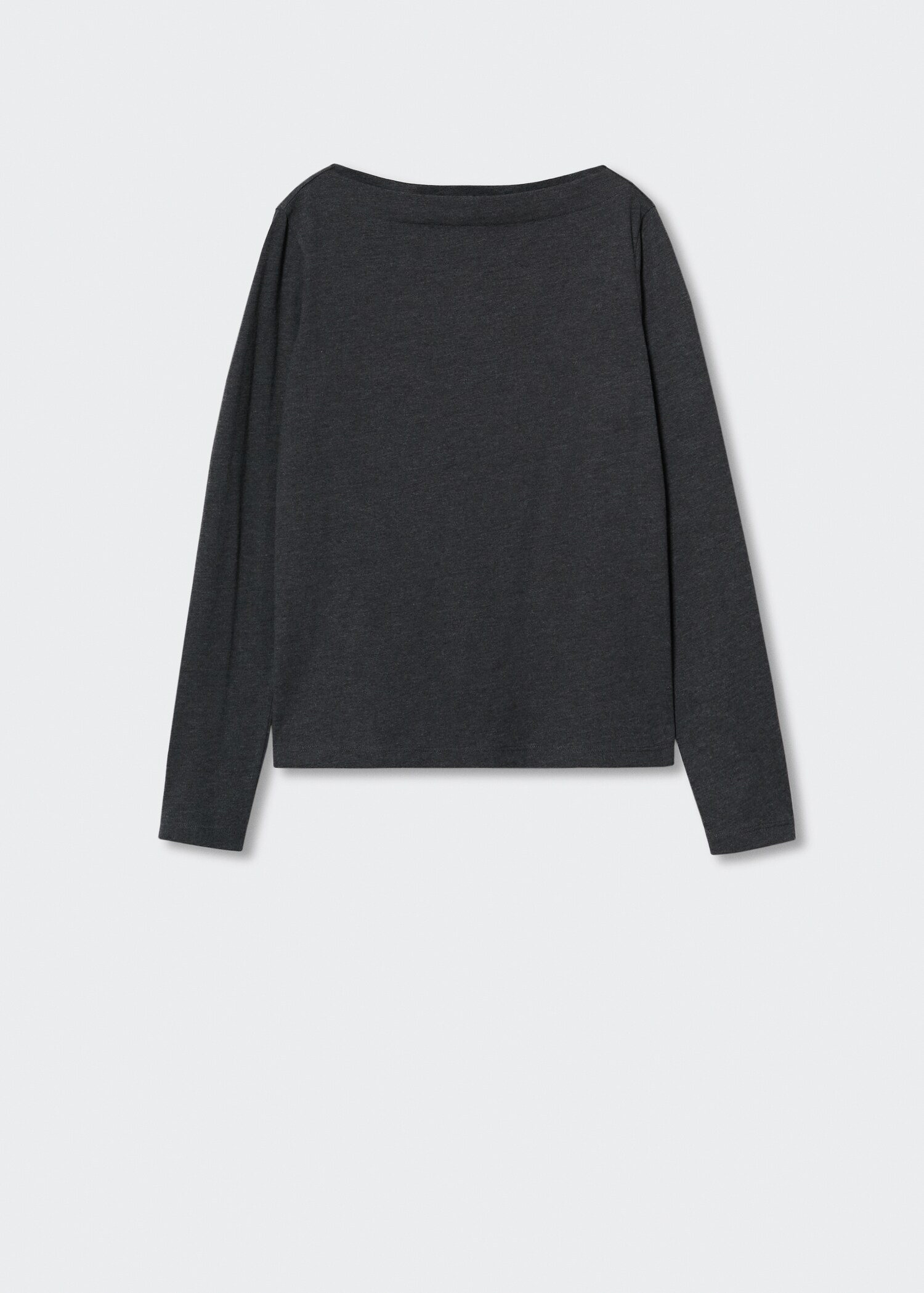 T-shirt col bateau coton - Article sans modèle